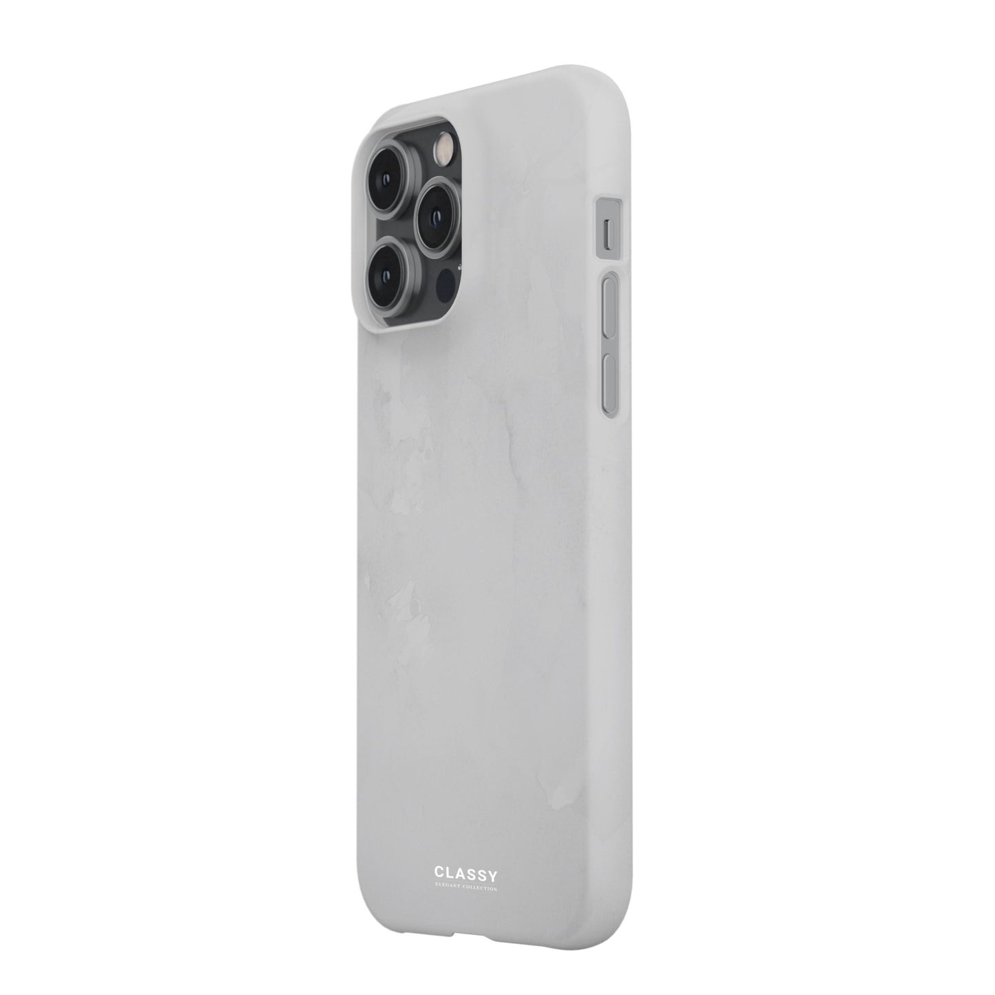 Light Gray Elegant Snap Case - Classy Cases - Phone Case - iPhone 17 - Glossy - 