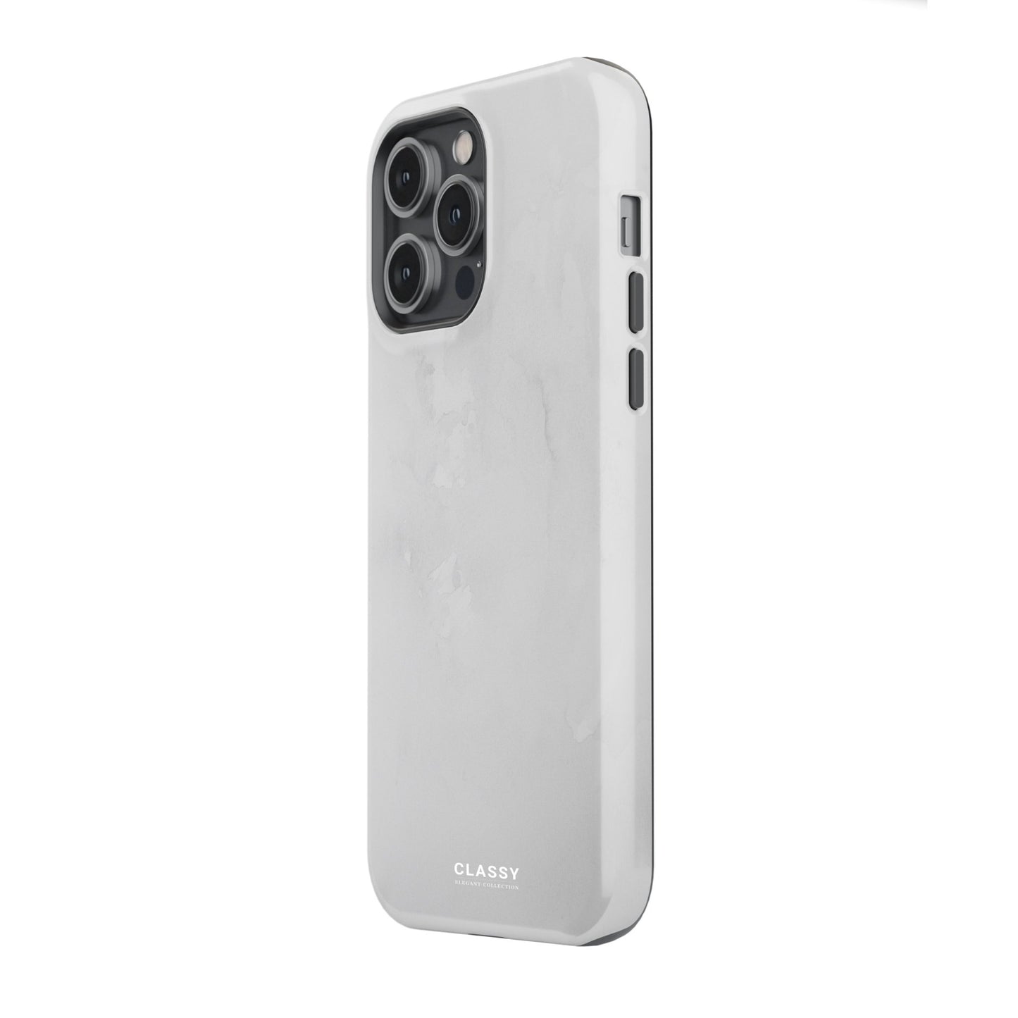 Light Gray Elegant Tough Case - Classy Cases - Phone Case - iPhone 17 - Glossy - 