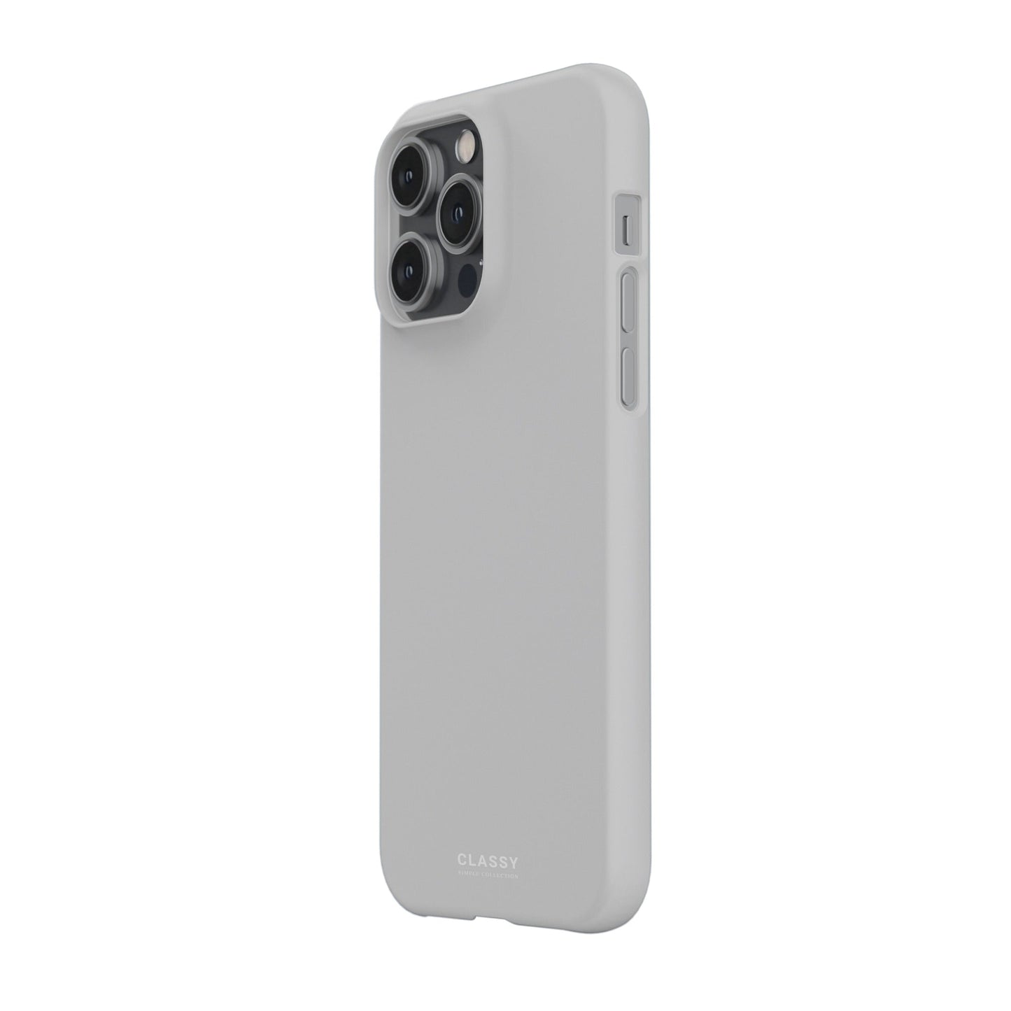 Light Gray Snap Case - Classy Cases - Phone Case - iPhone 17 - Glossy - 