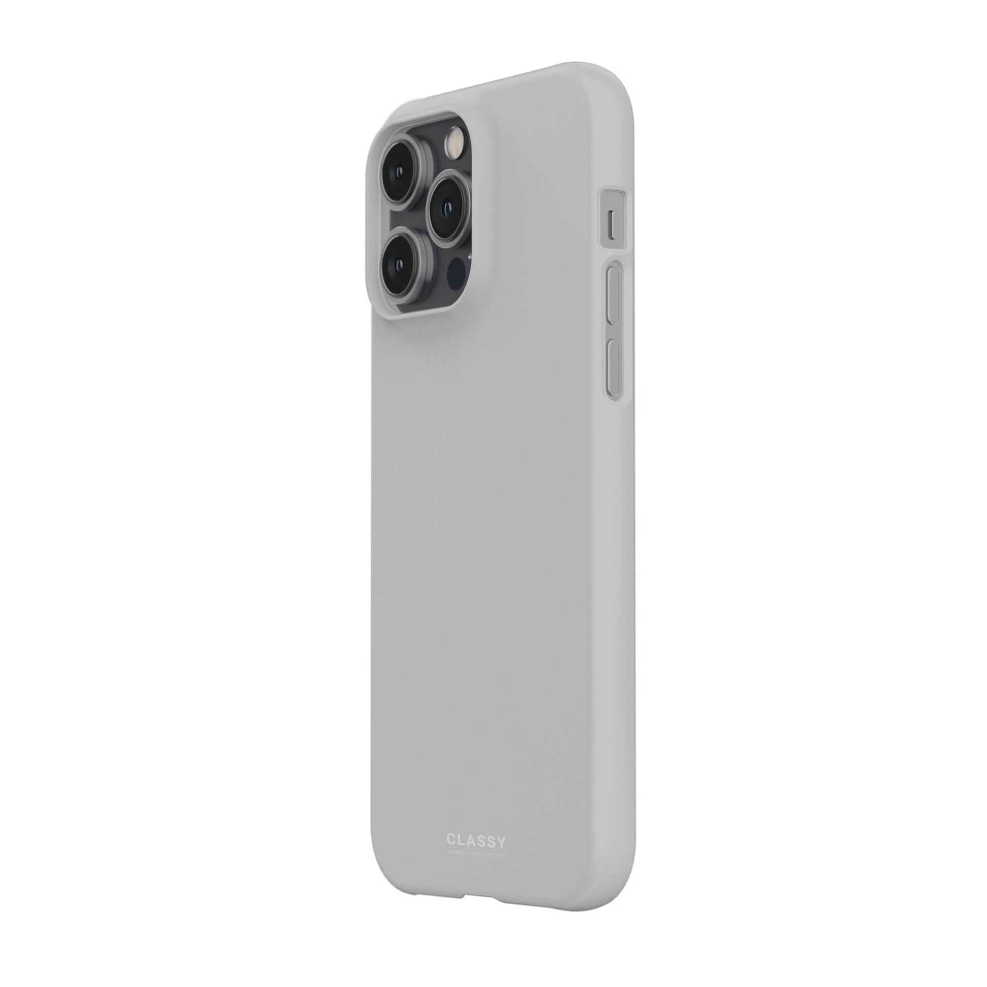 Light Gray Snap Case - Classy Cases - Phone Case - iPhone 17 - Glossy - 