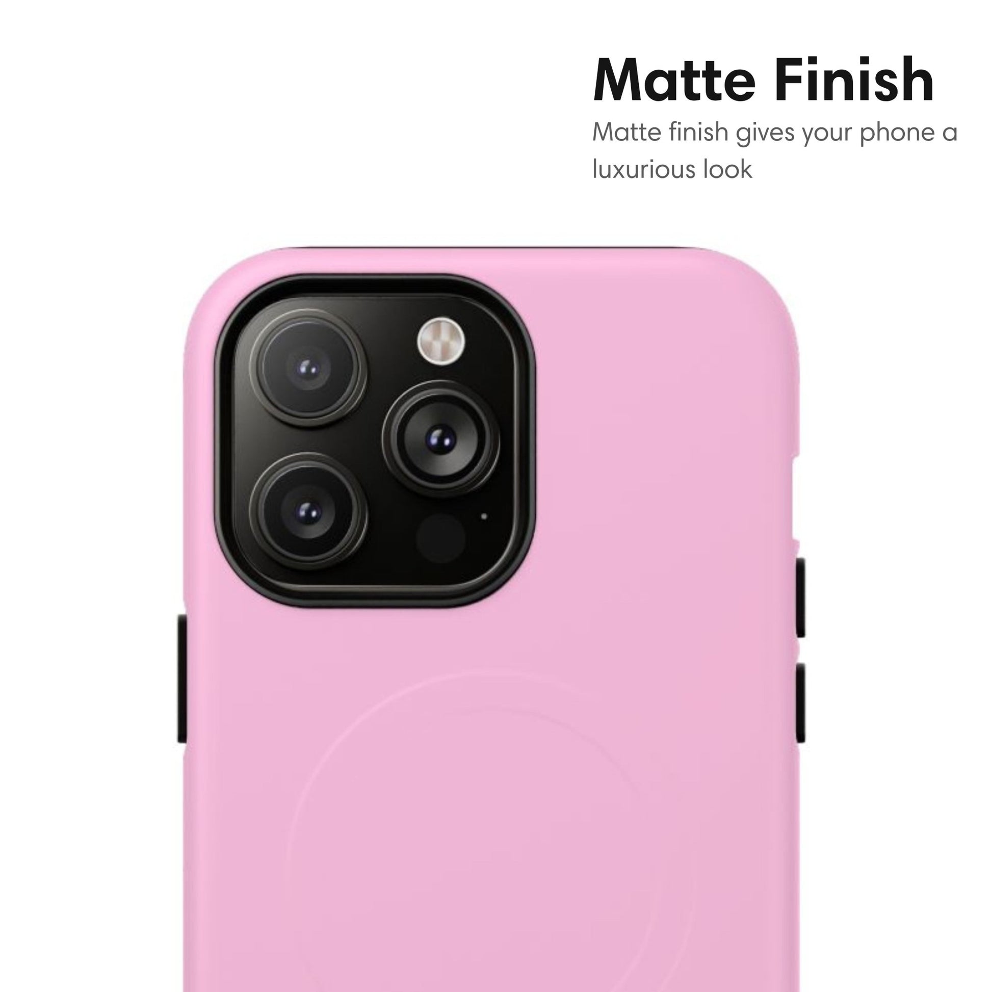 Light Pink MagSafe Tough Case - Classy Cases - Phone Case - iPhone 17 - Glossy - 