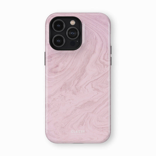 Light Pink Marble Tough Case - Classy Cases - Phone Case - iPhone 17 - Glossy - 