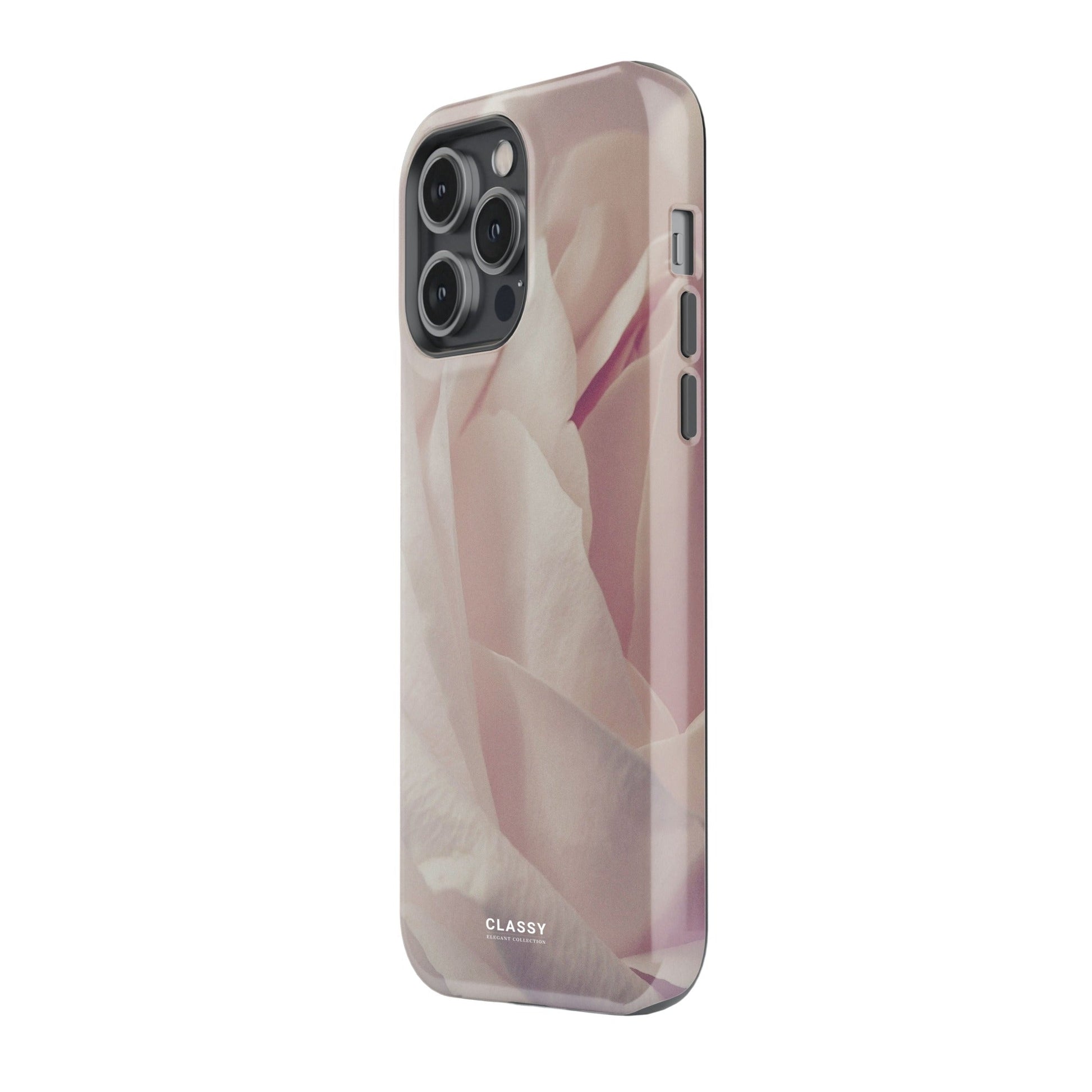 Light Pink Rose Tough Case - Classy Cases - Phone Case - iPhone 17 - Glossy - 