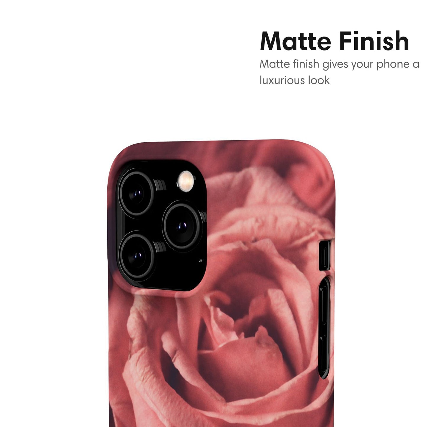 Light Pink Roses Snap Case - Classy Cases - Phone Case - iPhone 17 - Glossy - 