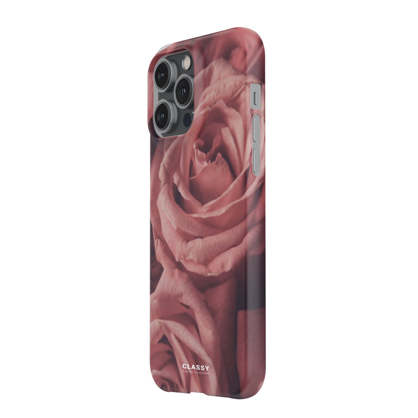 Light Pink Roses Snap Case - Classy Cases - Phone Case - iPhone 17 - Glossy - 