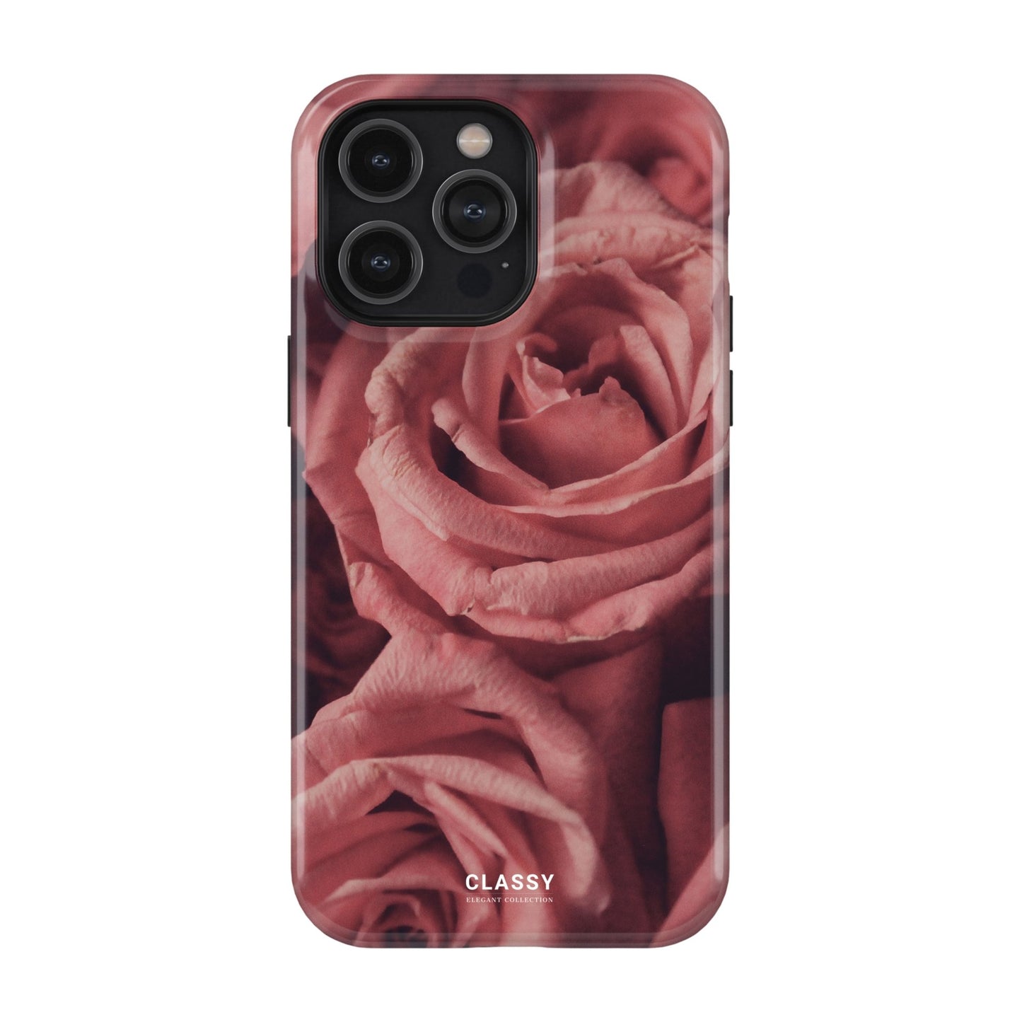 Light Pink Roses Tough Case - Classy Cases - Phone Case - iPhone 17 - Glossy - 