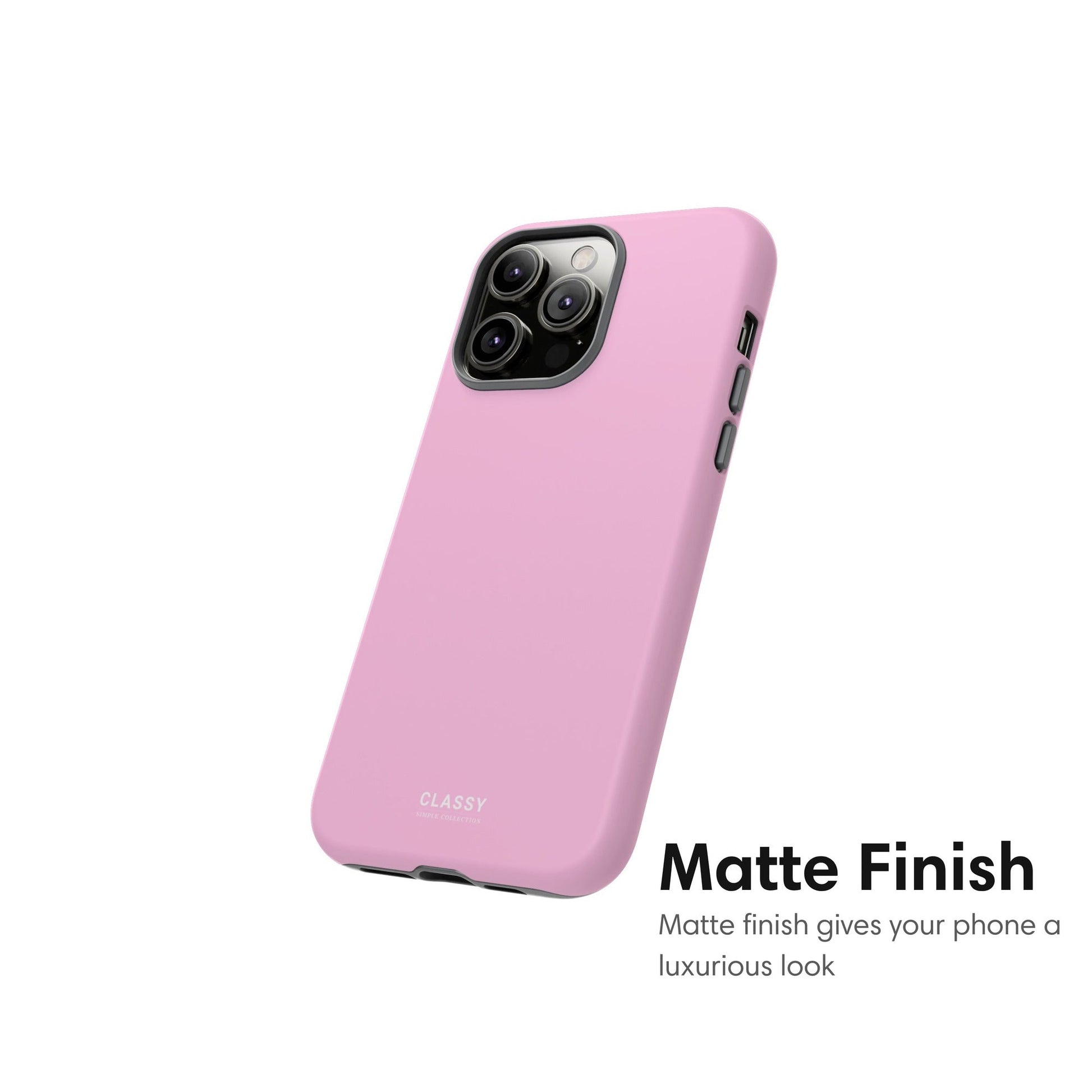 Light Pink Tough Case - Classy Cases - Phone Case - iPhone 17 - Glossy - 