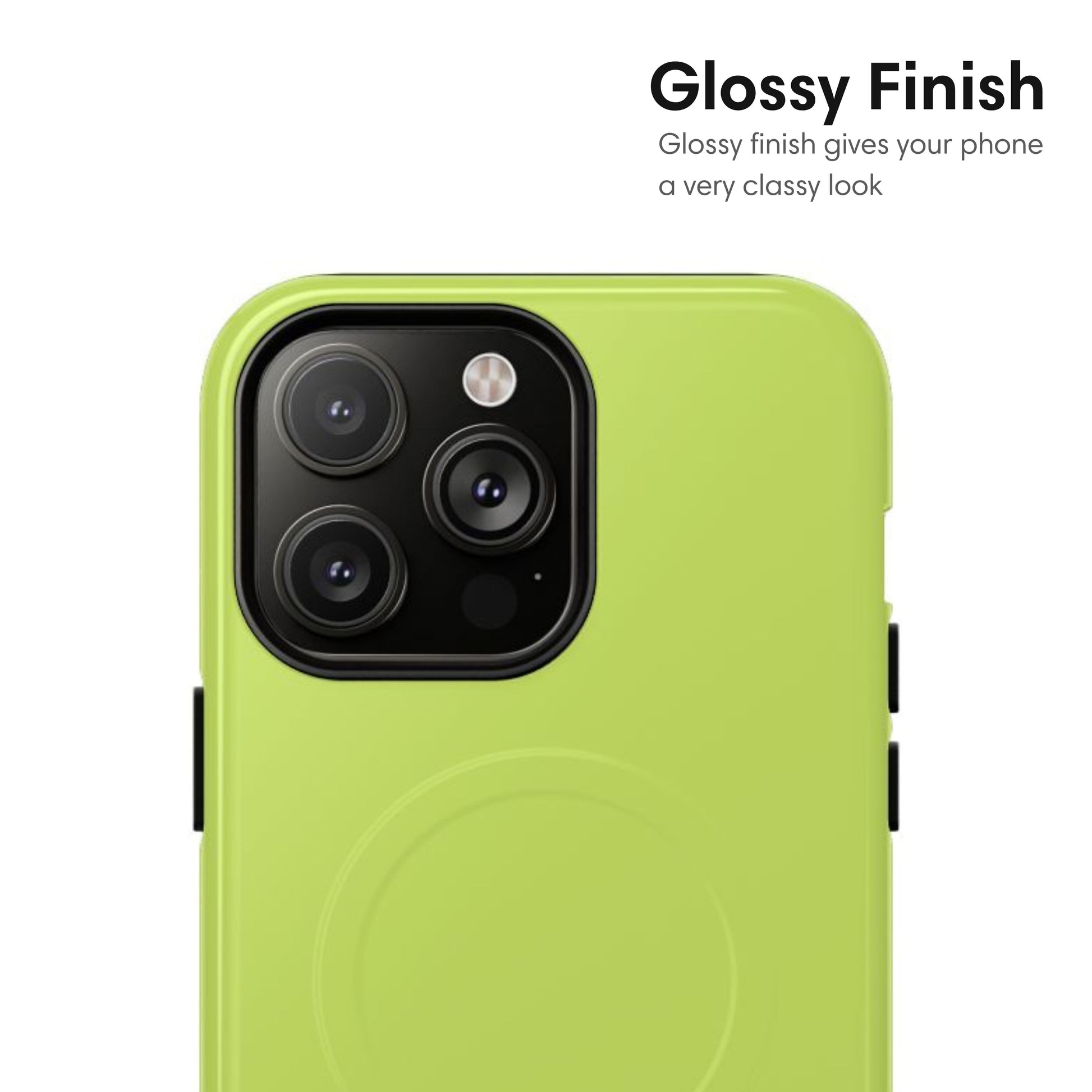 Lime Green MagSafe Tough Case glossy