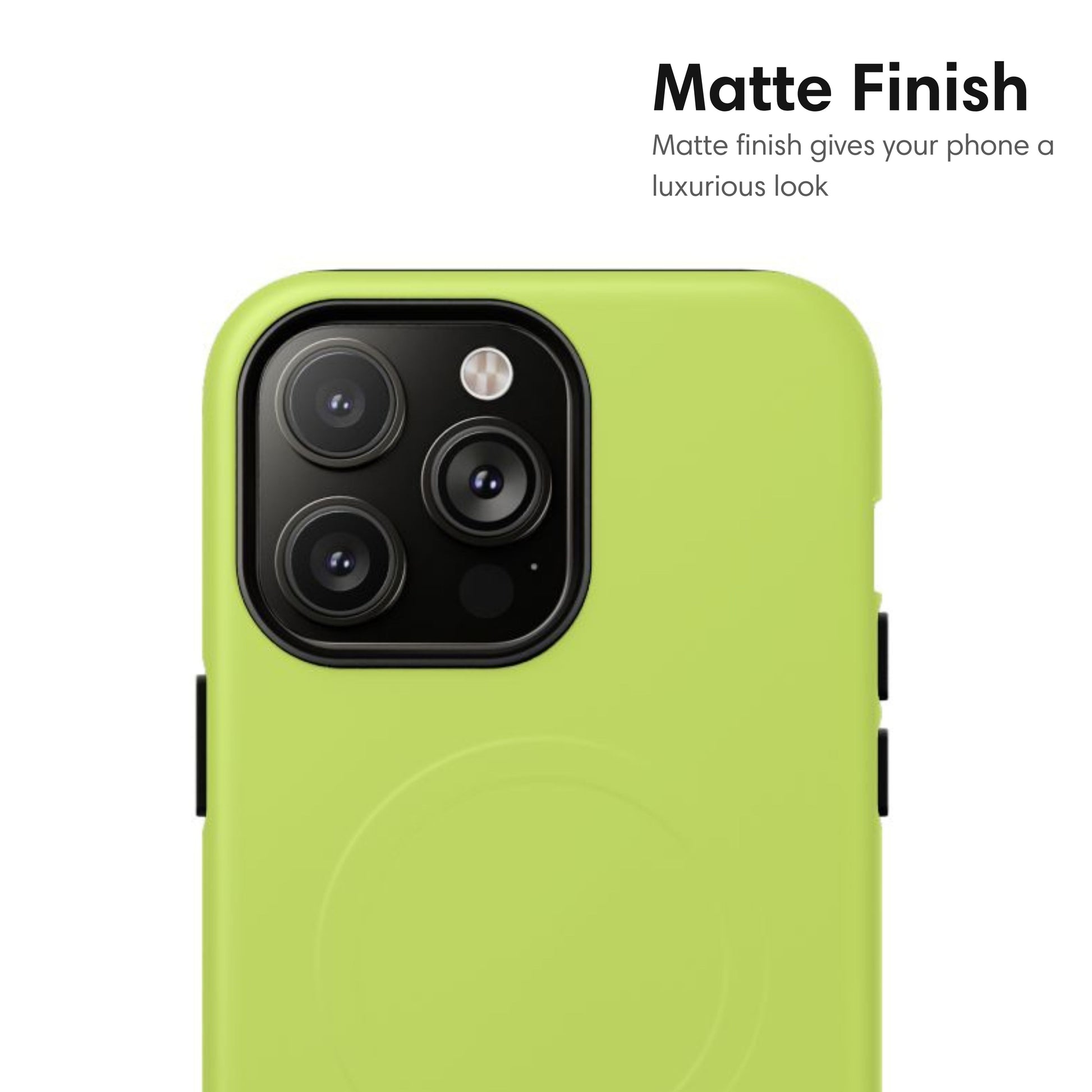 Lime Green MagSafe Tough Case matte