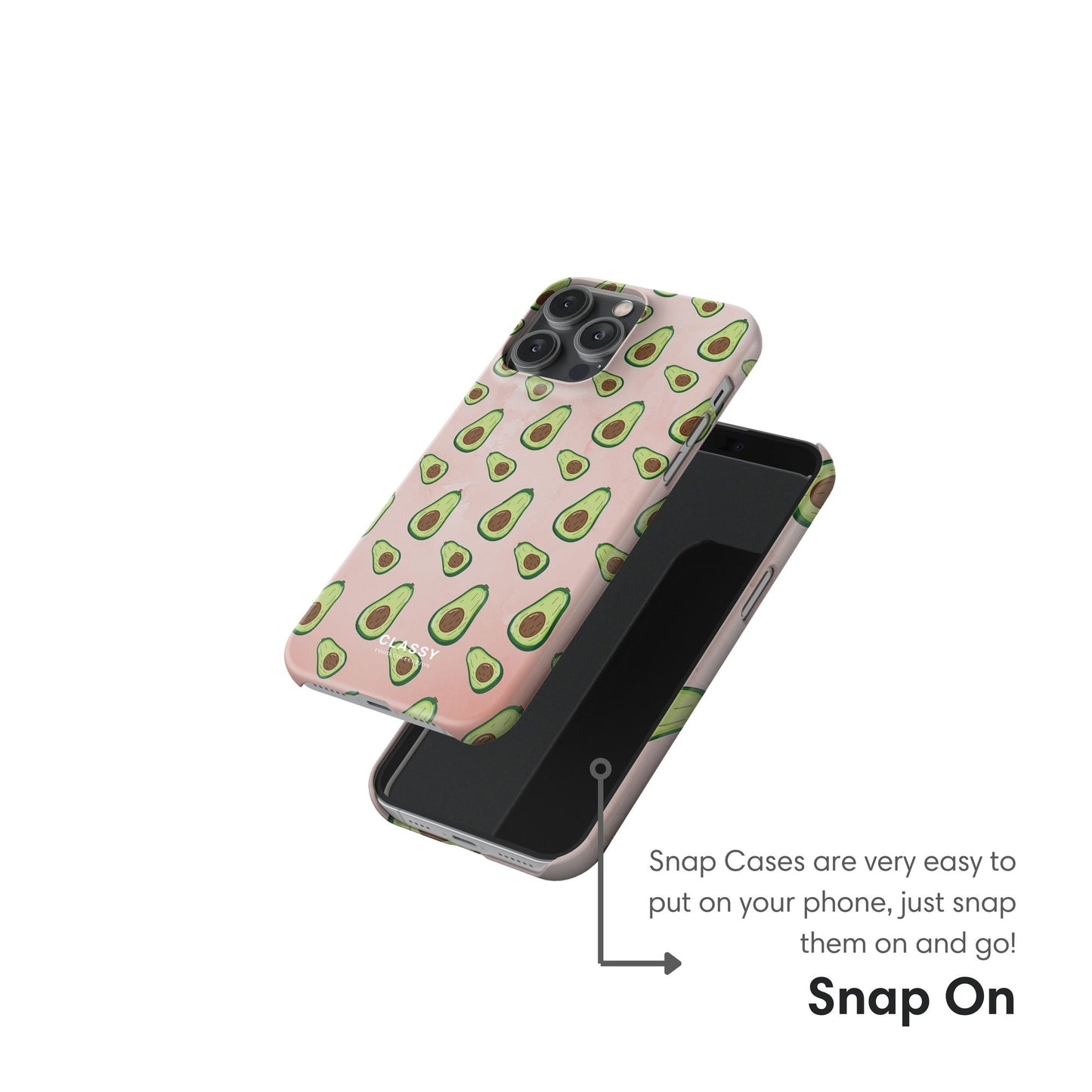 Little Avocados Snap Case - Classy Cases - Phone Case - iPhone 17 - Glossy - 