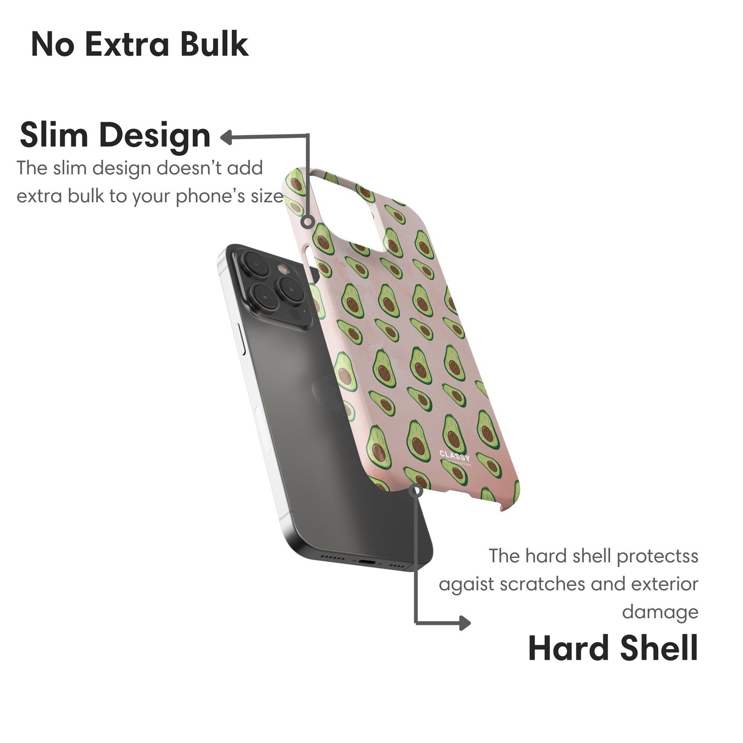 Little Avocados Snap Case - Classy Cases - Phone Case - iPhone 17 - Glossy - 