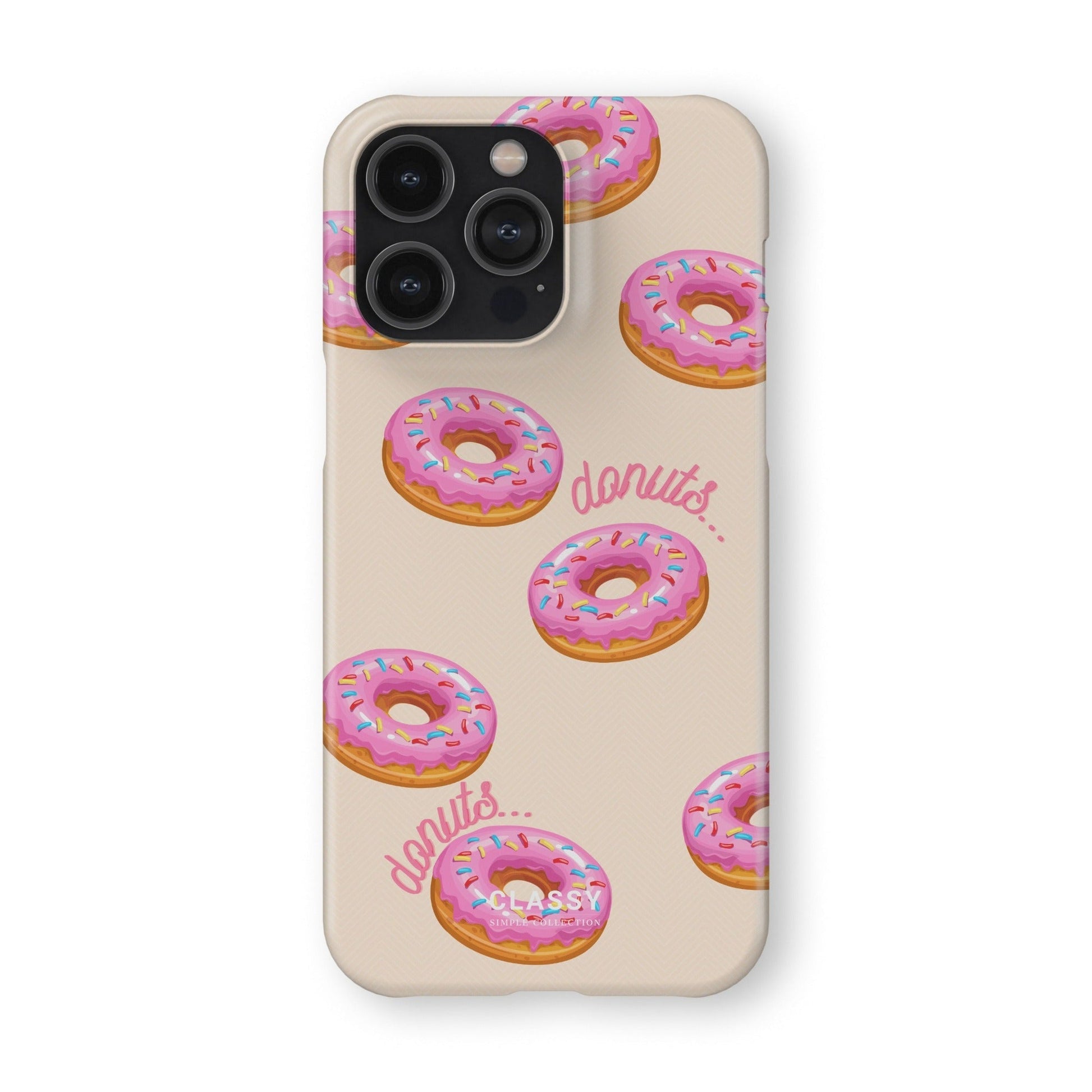 Little Donuts Snap Case - Classy Cases - Phone Case - iPhone 17 - Glossy - 