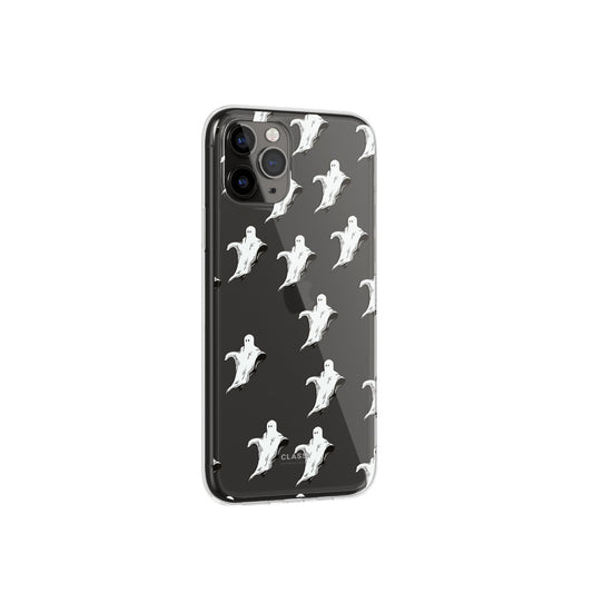 Little Flying Ghosts Clear Case - Classy Cases - Phone Case - iPhone 16 Pro - Without gift packaging - 