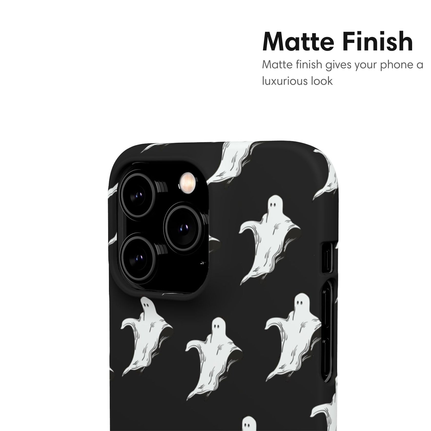Little Flying Ghosts Snap Case - Classy Cases - Phone Case - iPhone 17 - Glossy - 