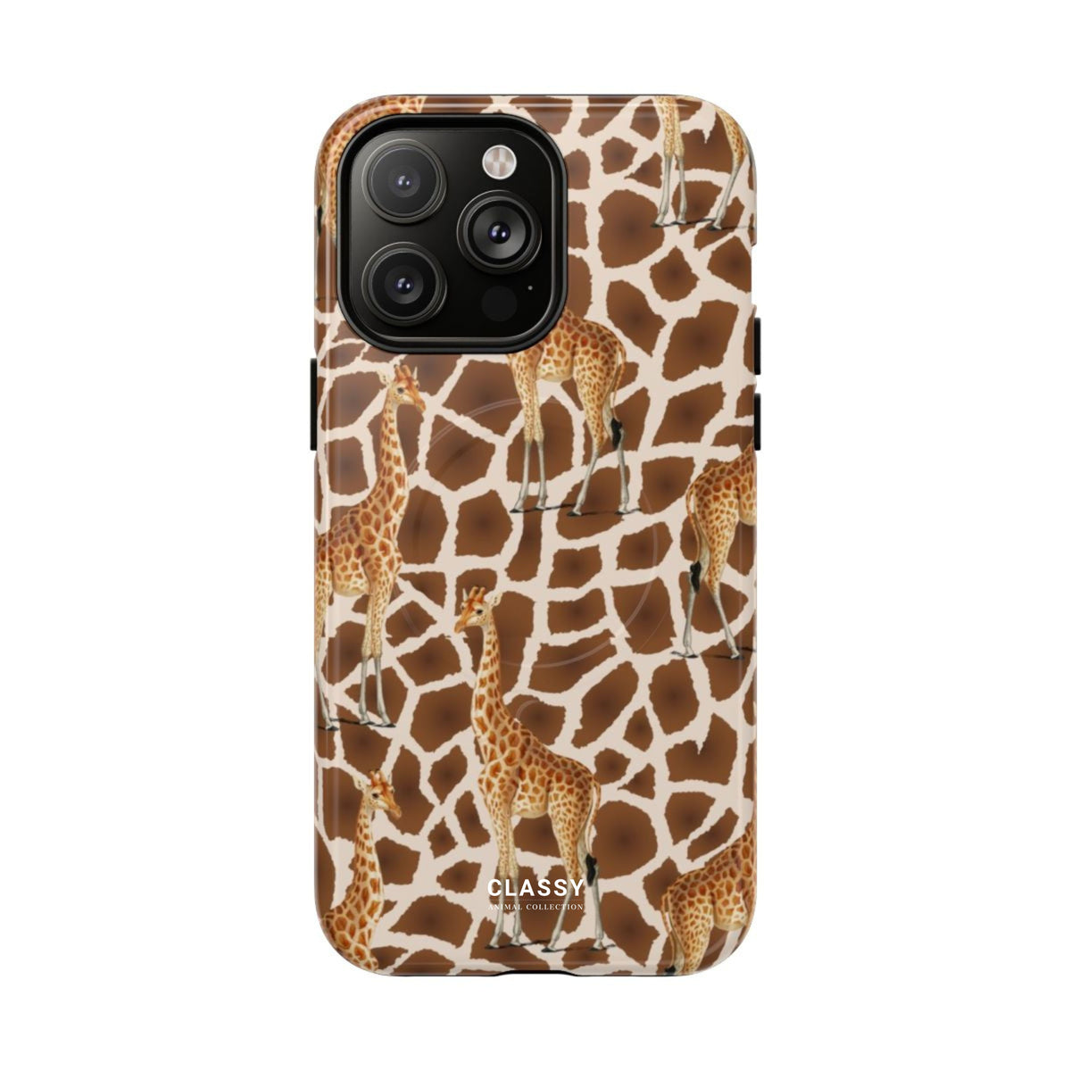 Little Giraffes MagSafe Tough Case - Classy Cases - Phone Case - iPhone 17 - Glossy -