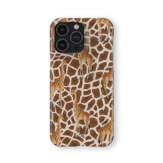 Little Giraffes Snap Case - Classy Cases - Phone Case - iPhone 17 - Glossy - 