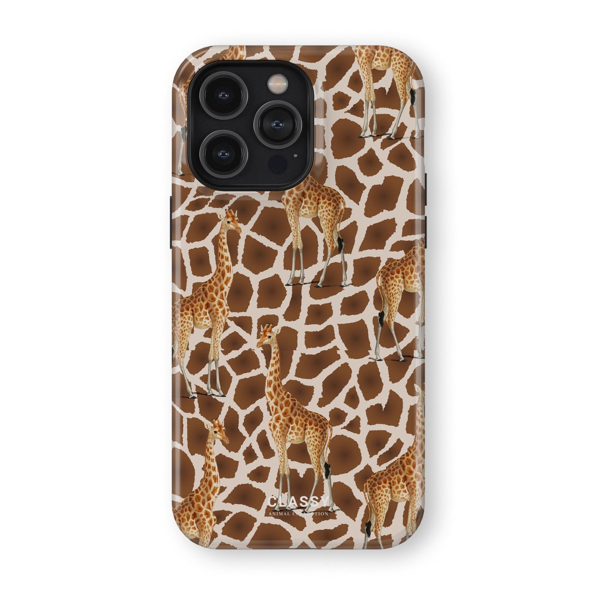 Little Giraffes Tough Case - Classy Cases - Phone Case - iPhone 17 - Glossy - 