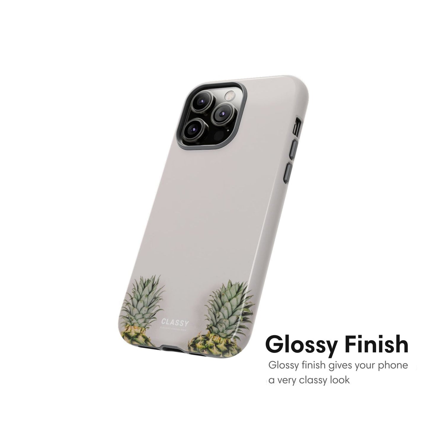 Little Pineapples Elegant Tough Case - Classy Cases - Phone Case - iPhone 17 - Glossy - 