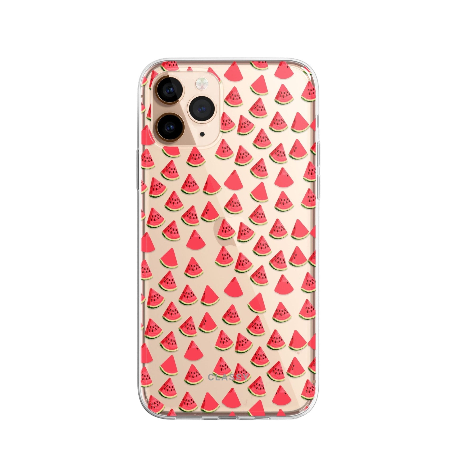 Little Watermelons Clear Case - Classy Cases - Phone Case - iPhone 16 Pro - Without gift packaging - 