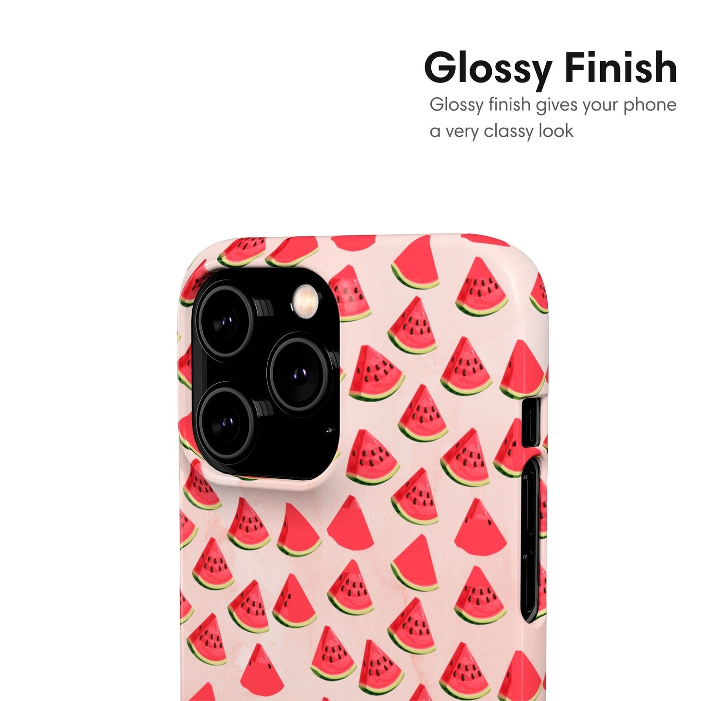 Little Watermelons Snap Case - Classy Cases - Phone Case - iPhone 17 - Glossy - 