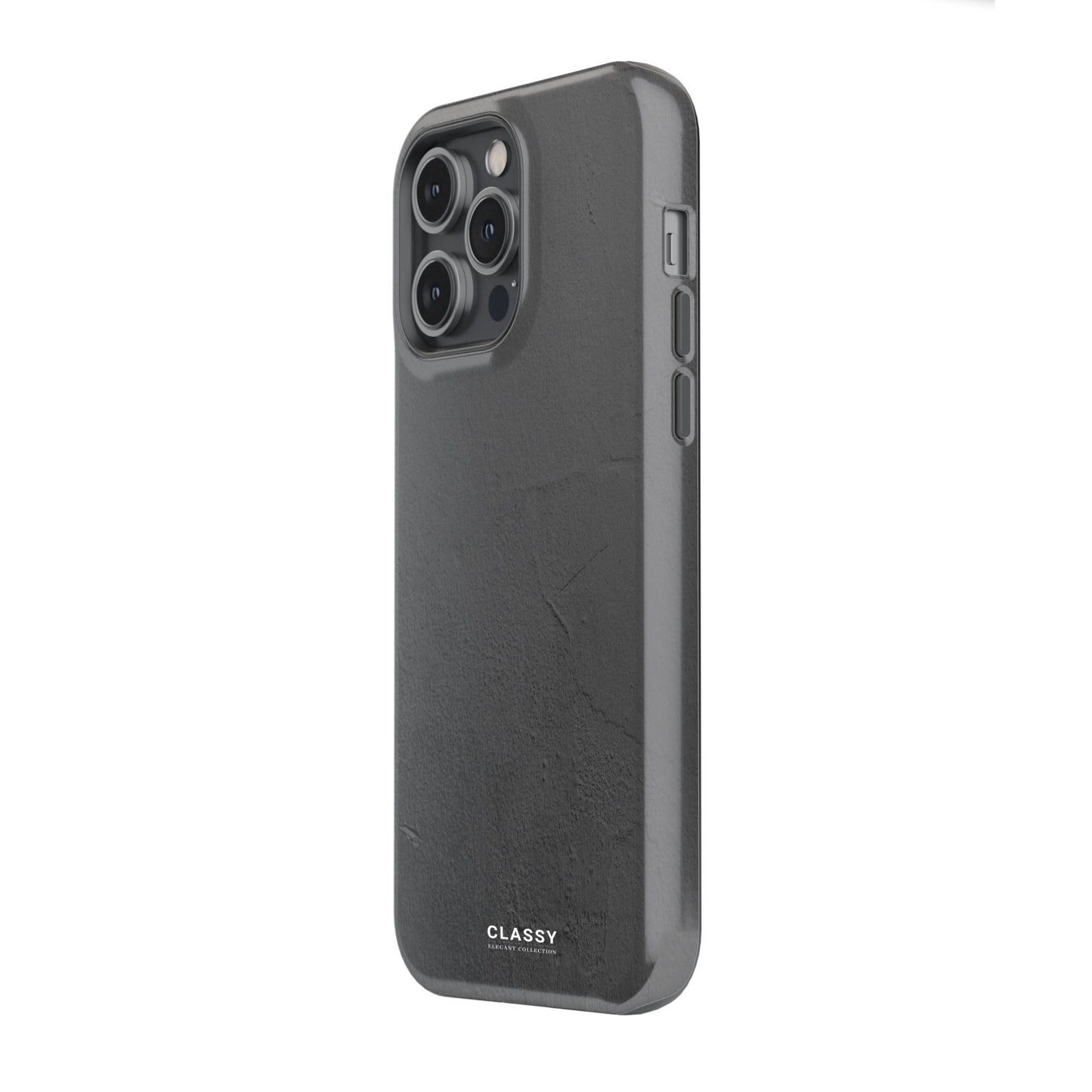 Minimalistic Dark Gray Tough Case - Classy Cases - Phone Case - iPhone 17 - Glossy - 