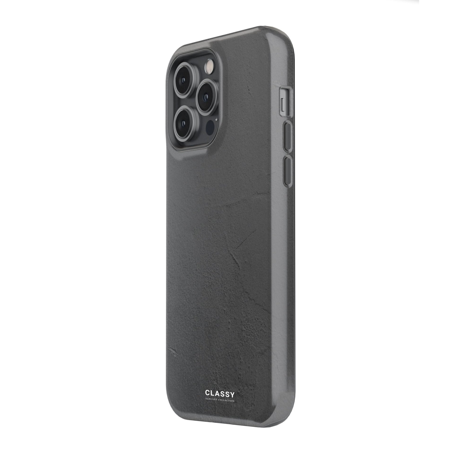 Minimalistic Dark Gray Tough Case - Classy Cases - Phone Case - iPhone 17 - Glossy - 