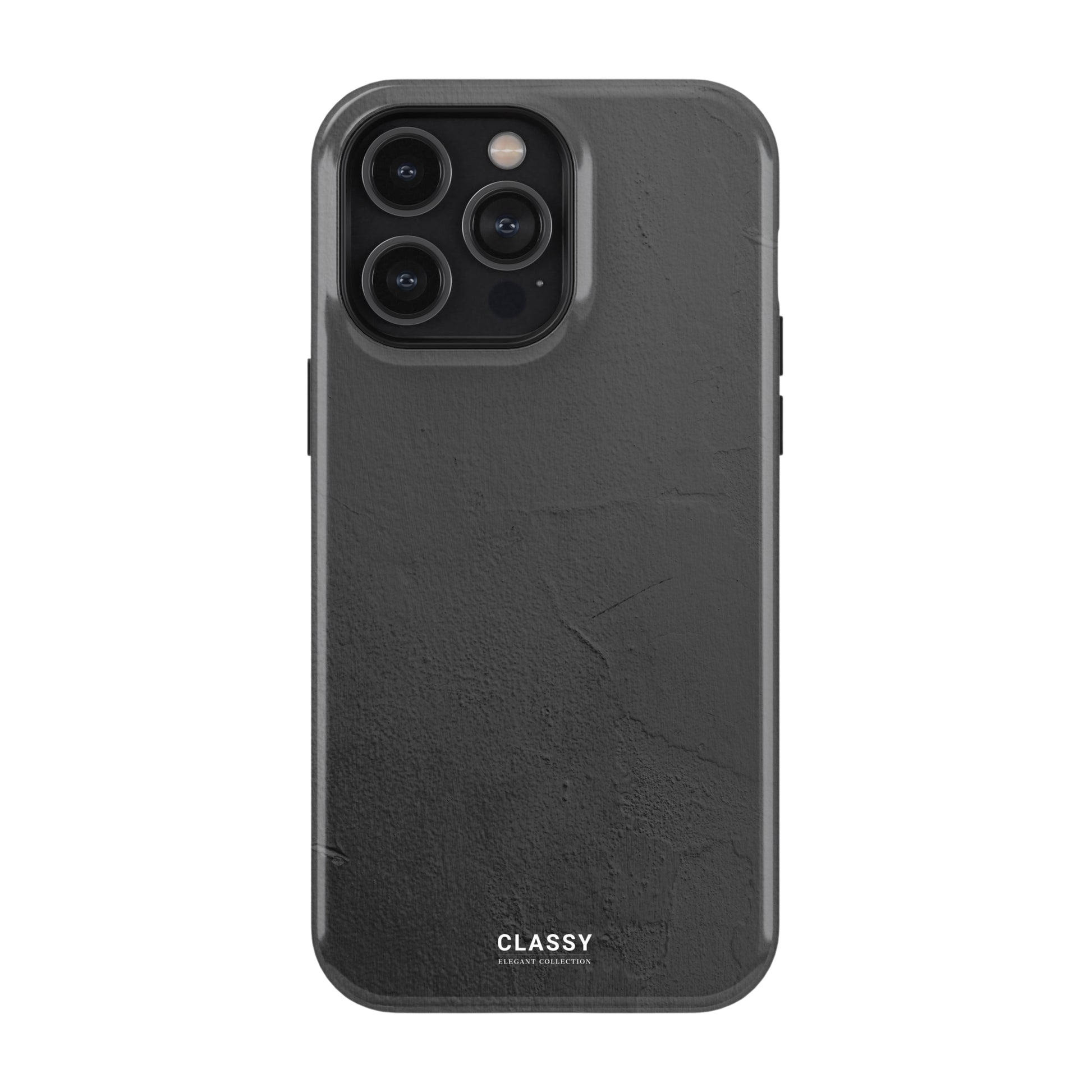 Minimalistic Dark Gray Tough Case front
