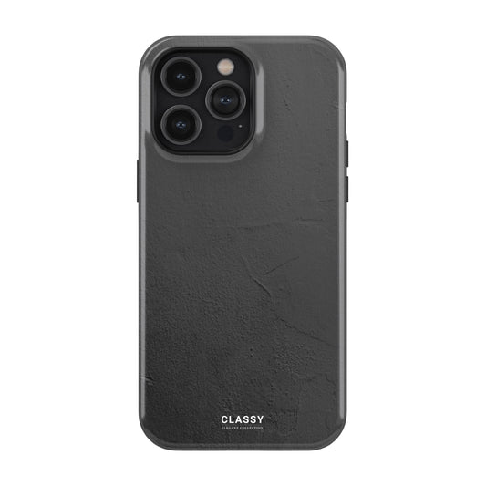 Minimalistic Dark Gray Tough Case front