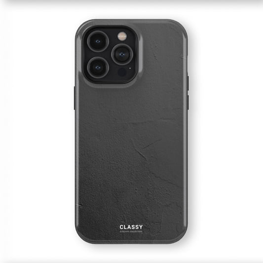Minimalistic Dark Gray Tough Case front