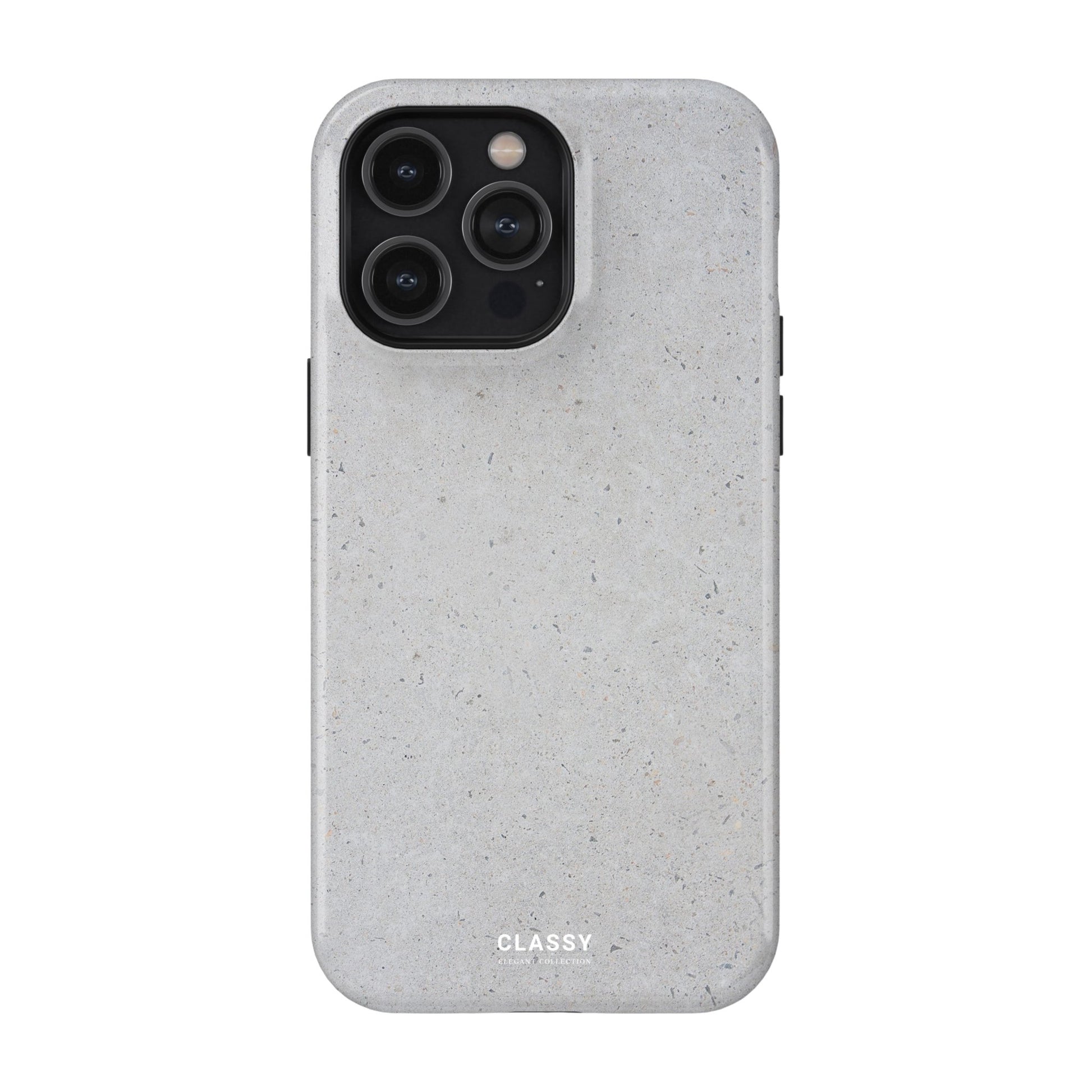 Minimalistic Gray Tough Case - Classy Cases - Phone Case - iPhone 17 - Glossy - 