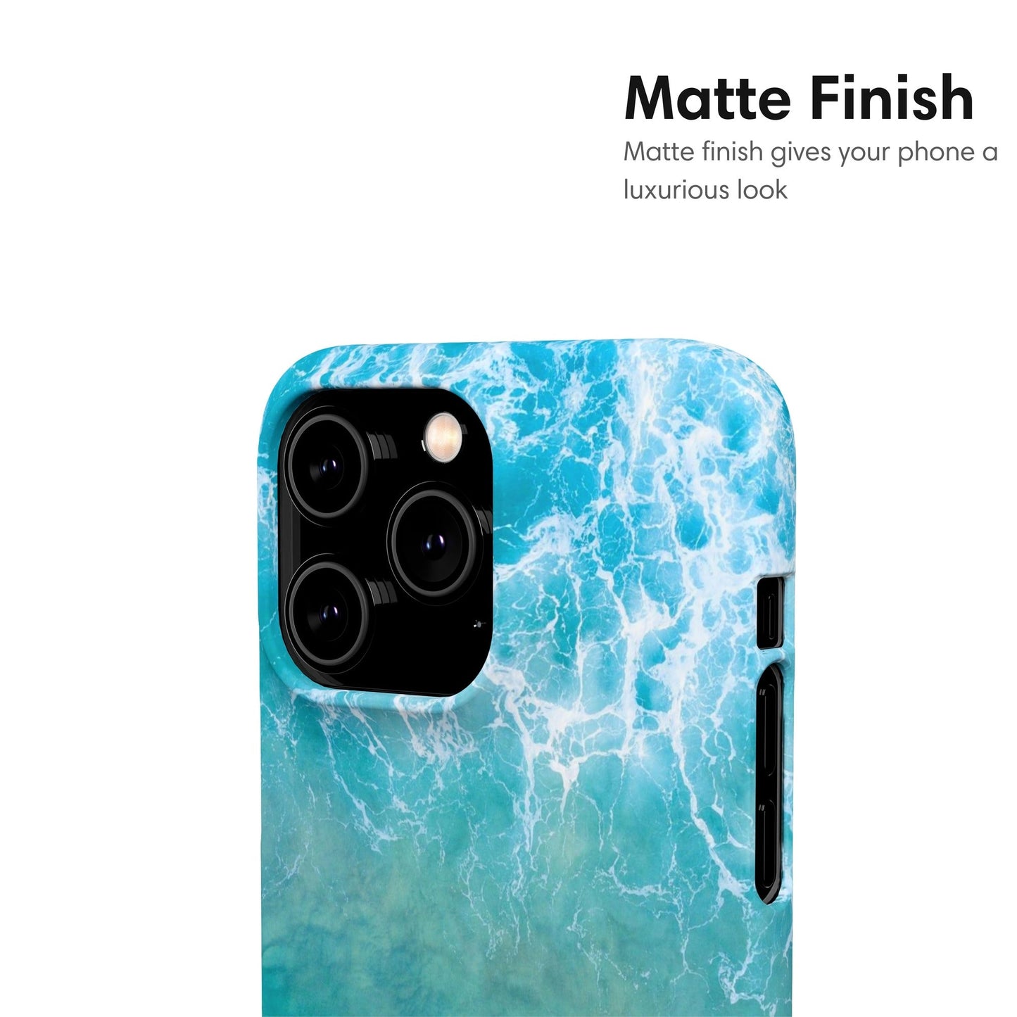 Ocean Breeze Snap Case - Classy Cases - Phone Case - iPhone 17 - Glossy - 