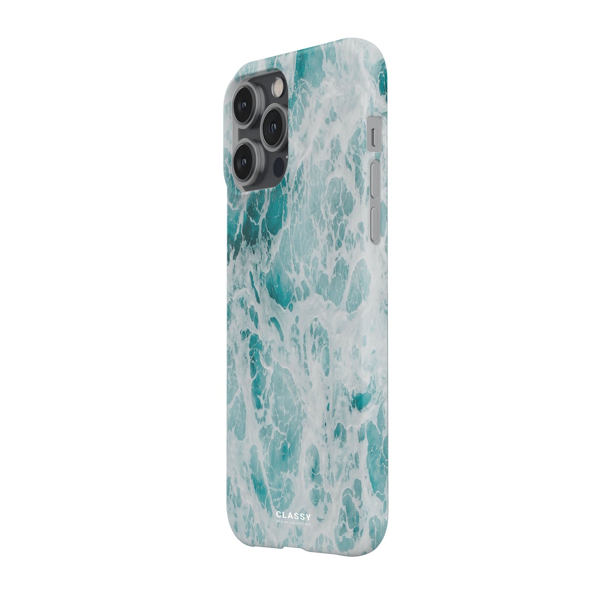 Ocean Snap Case - Classy Cases - Phone Case - iPhone 14 - Glossy - 