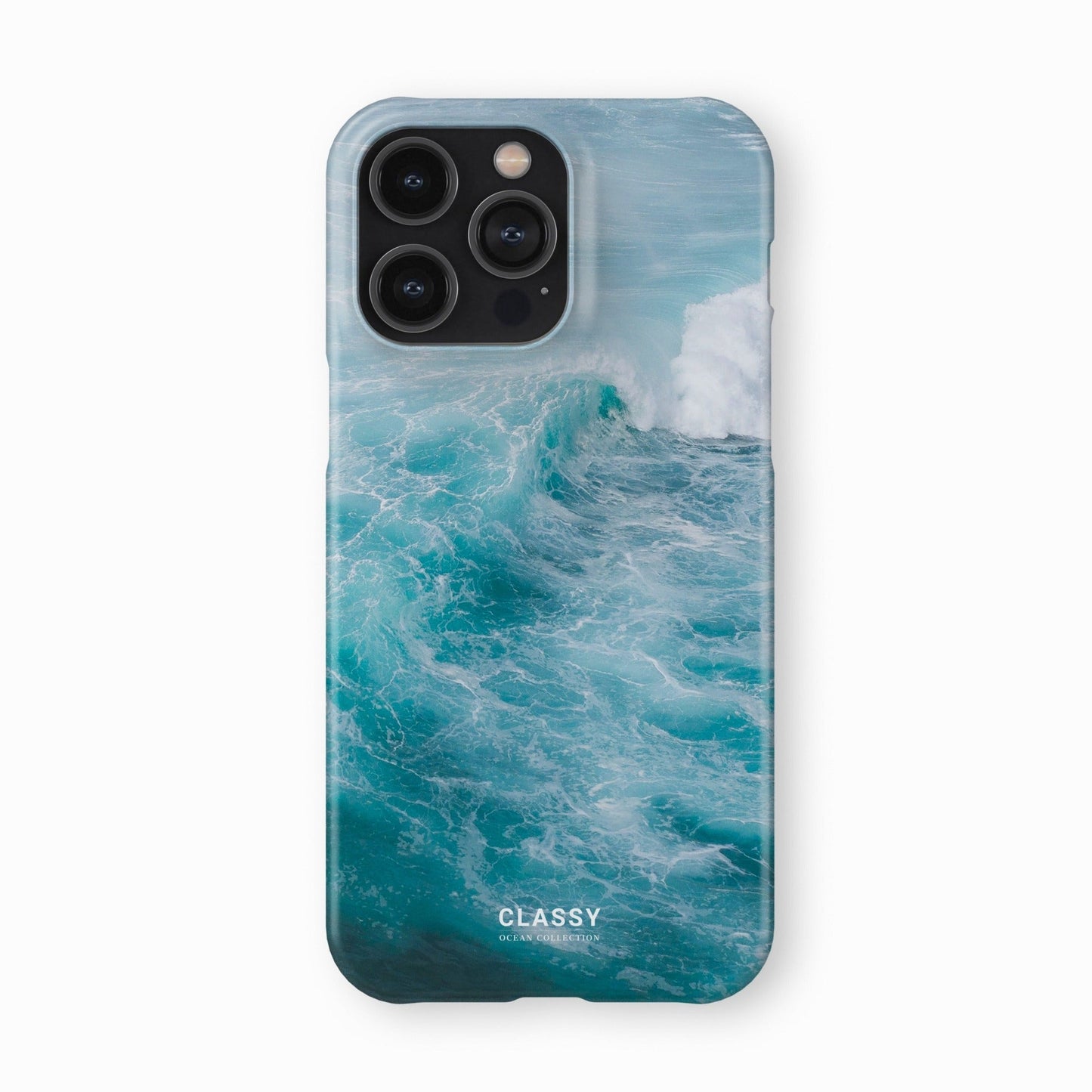 Ocean Waves Snap Case - Classy Cases - Phone Case - iPhone 17 - Glossy - 