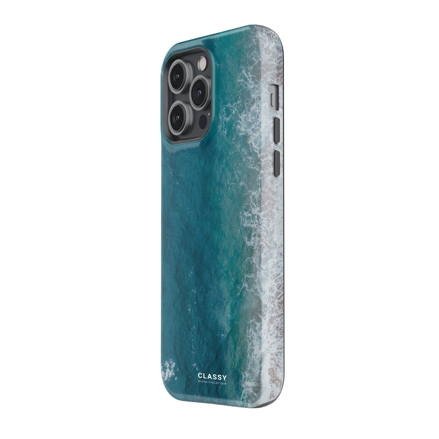 Ombre Ocean Waves Tough Case - Classy Cases - Phone Case - iPhone 17 - Glossy - 