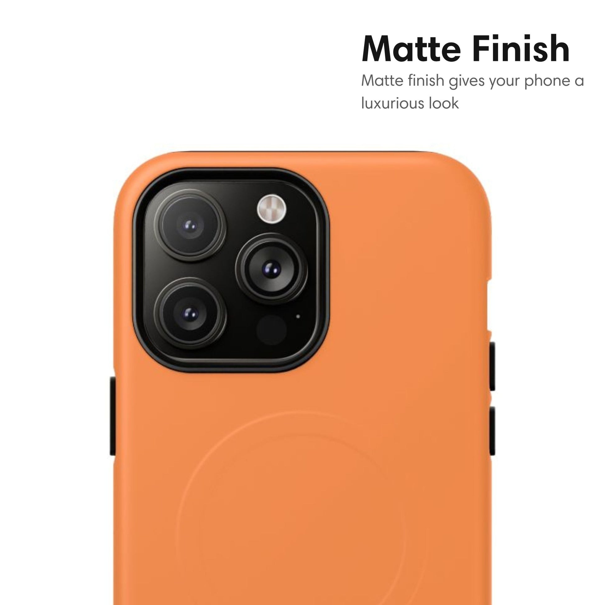 Orange MagSafe Tough Case - Classy Cases - Phone Case - iPhone 17 - Glossy - 