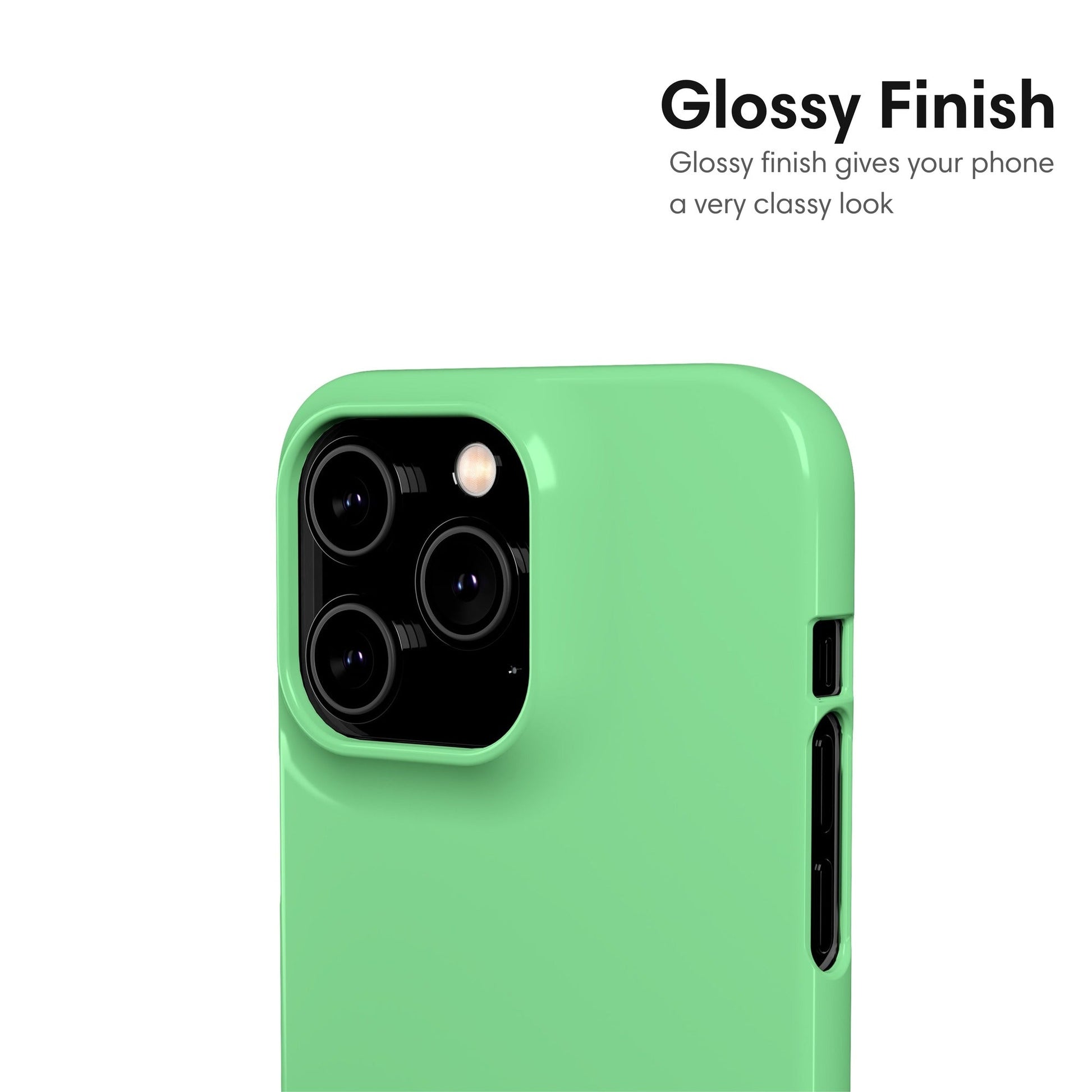 Pastel Green Snap Case - Classy Cases - Phone Case - iPhone 14 - Glossy - 