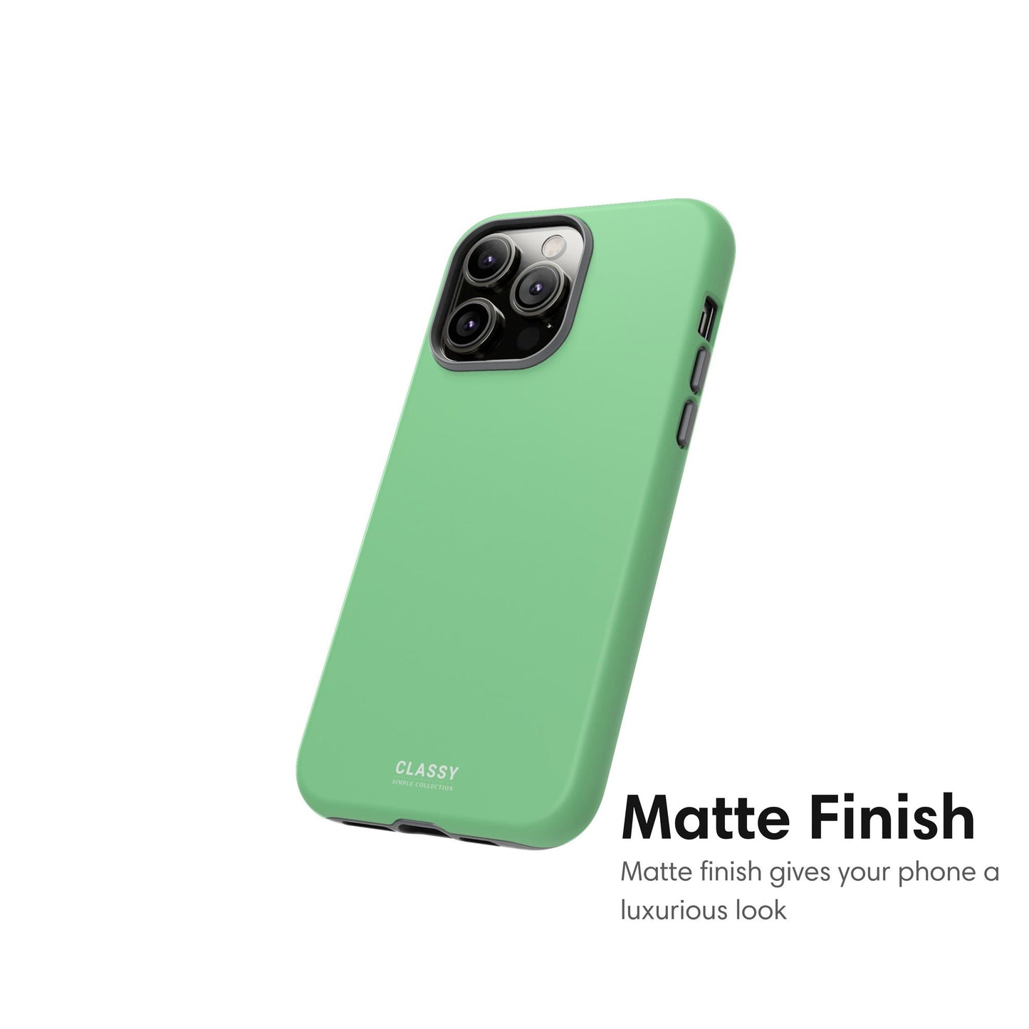 Pastel Green Tough Case - Classy Cases - Phone Case - iPhone 15 - Glossy - 