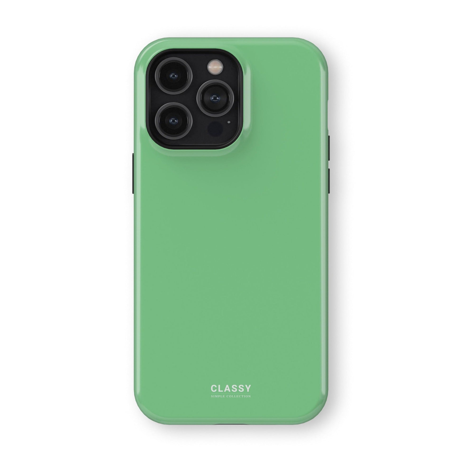 Pastel Green Tough Case - Classy Cases - Phone Case - iPhone 15 - Glossy - 