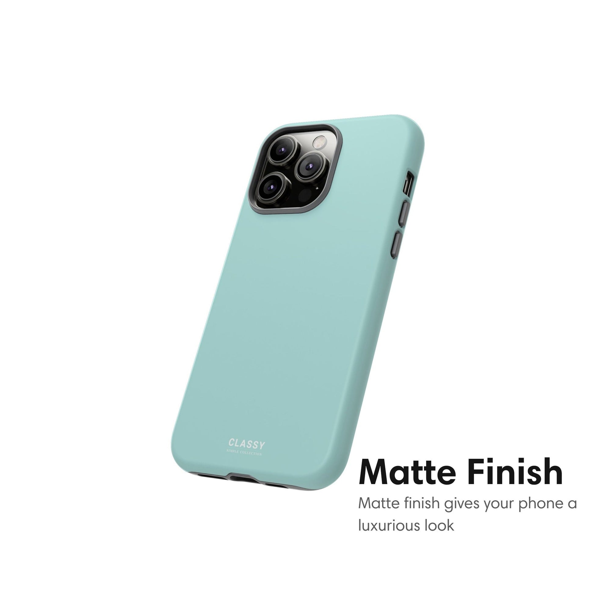 Pastel Light Blue Tough Case - Classy Cases - Phone Case - iPhone 17 - Glossy - 