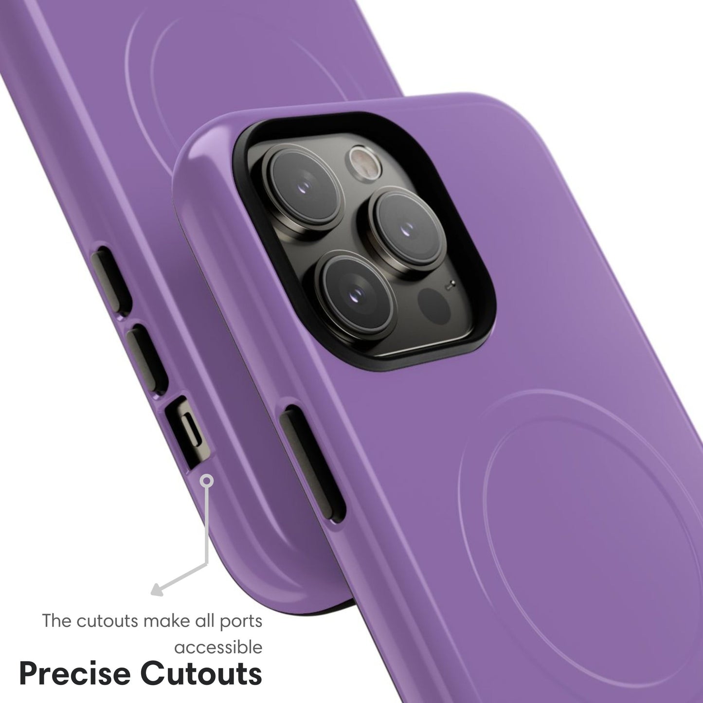 Pastel Purple MagSafe Tough Case - Classy Cases - Phone Case - iPhone 17 - Glossy - 