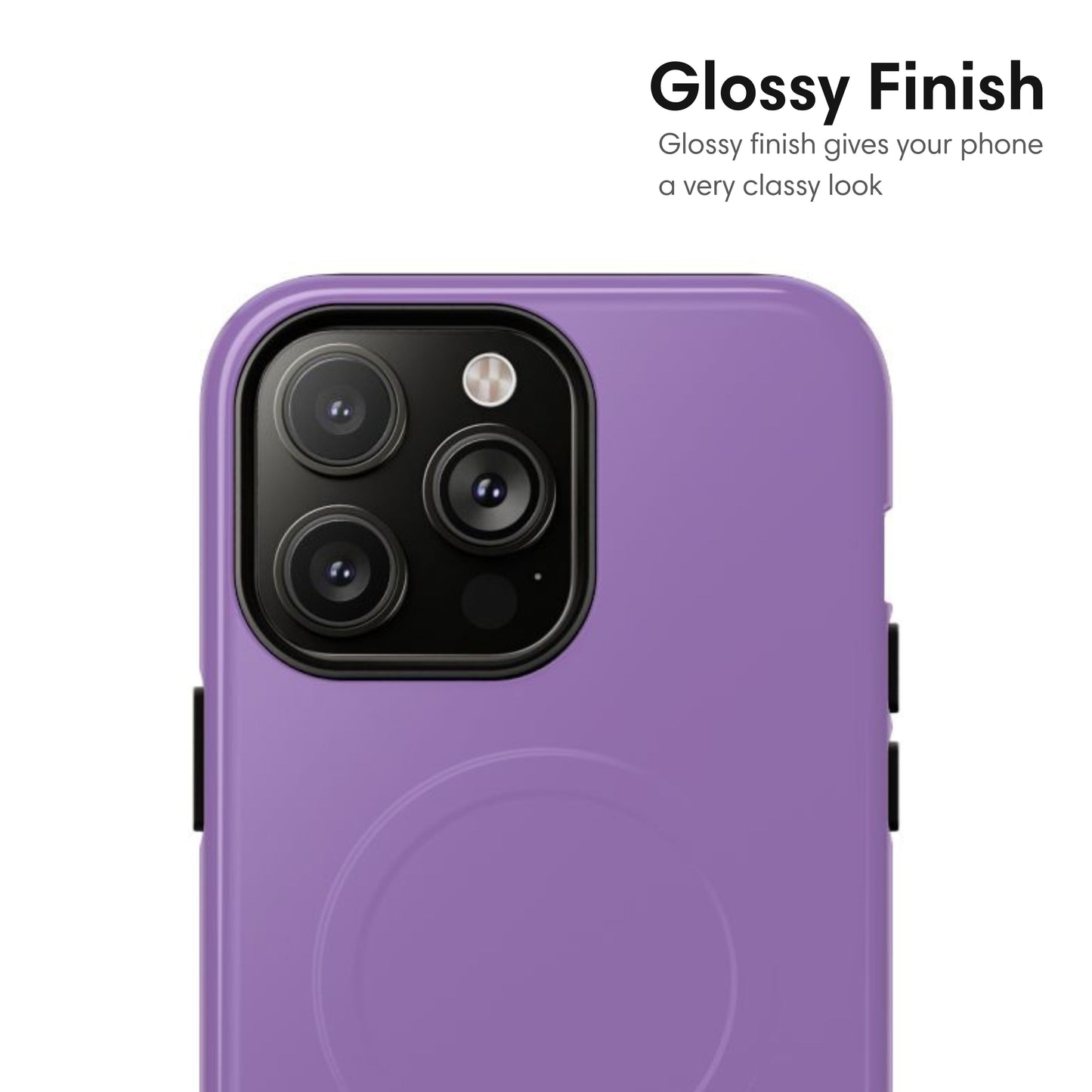 Pastel Purple MagSafe Tough Case glossy