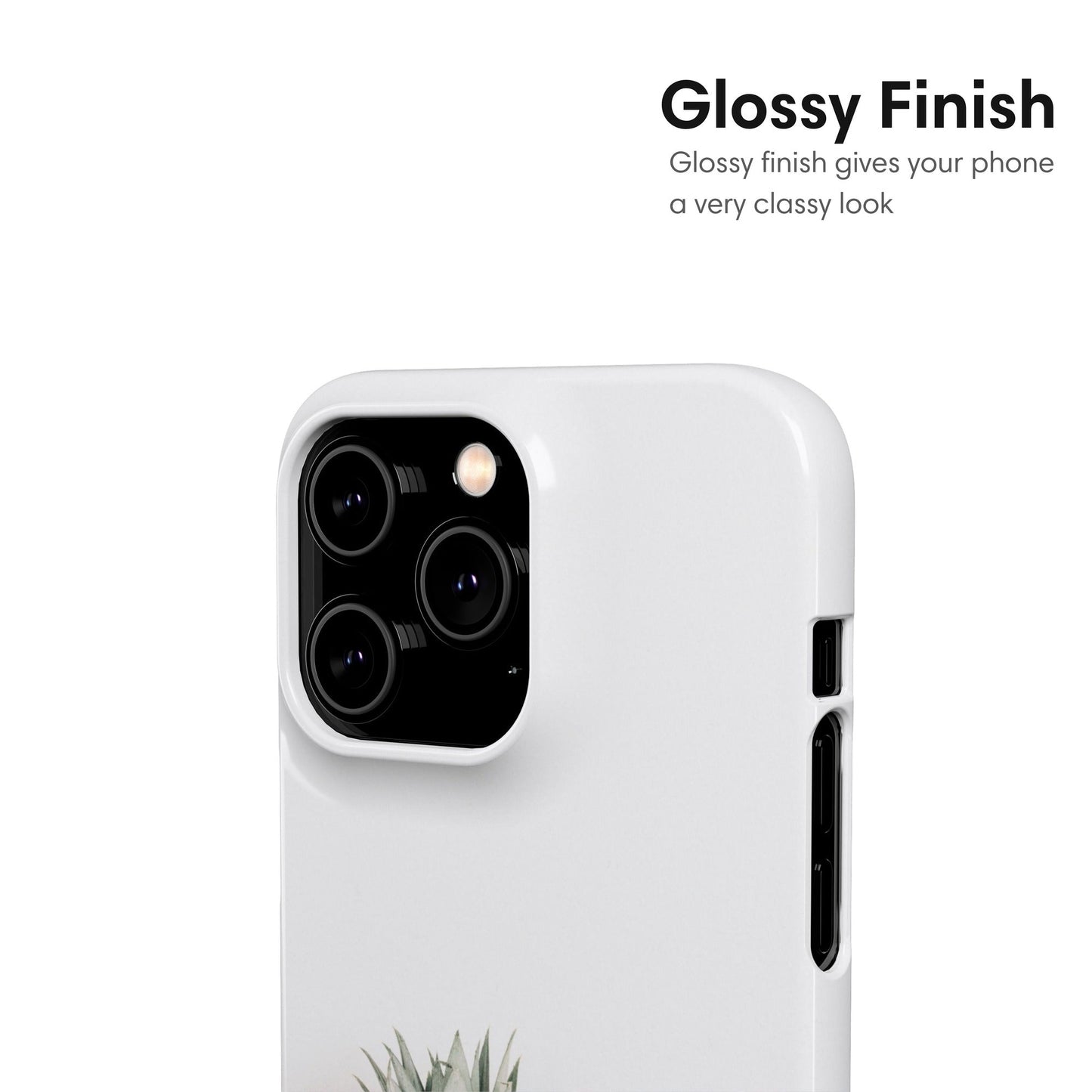 Pineapple Snap Case - Classy Cases - Phone Case - iPhone 17 - Glossy - 
