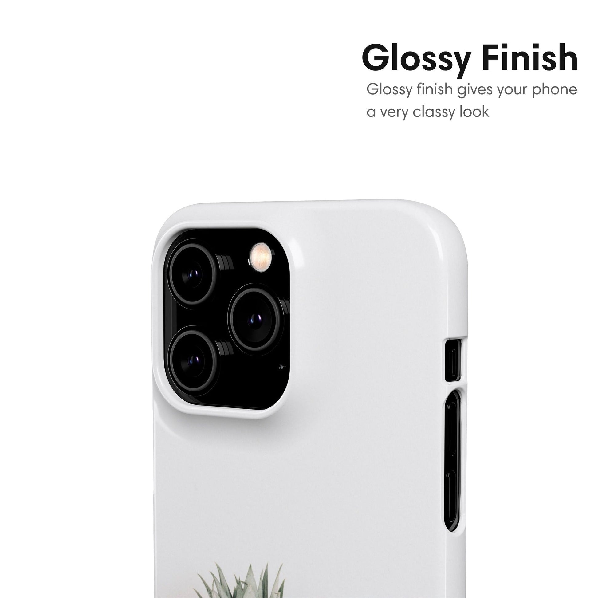 Pineapple Snap Case - Classy Cases - Phone Case - iPhone 17 - Glossy - 