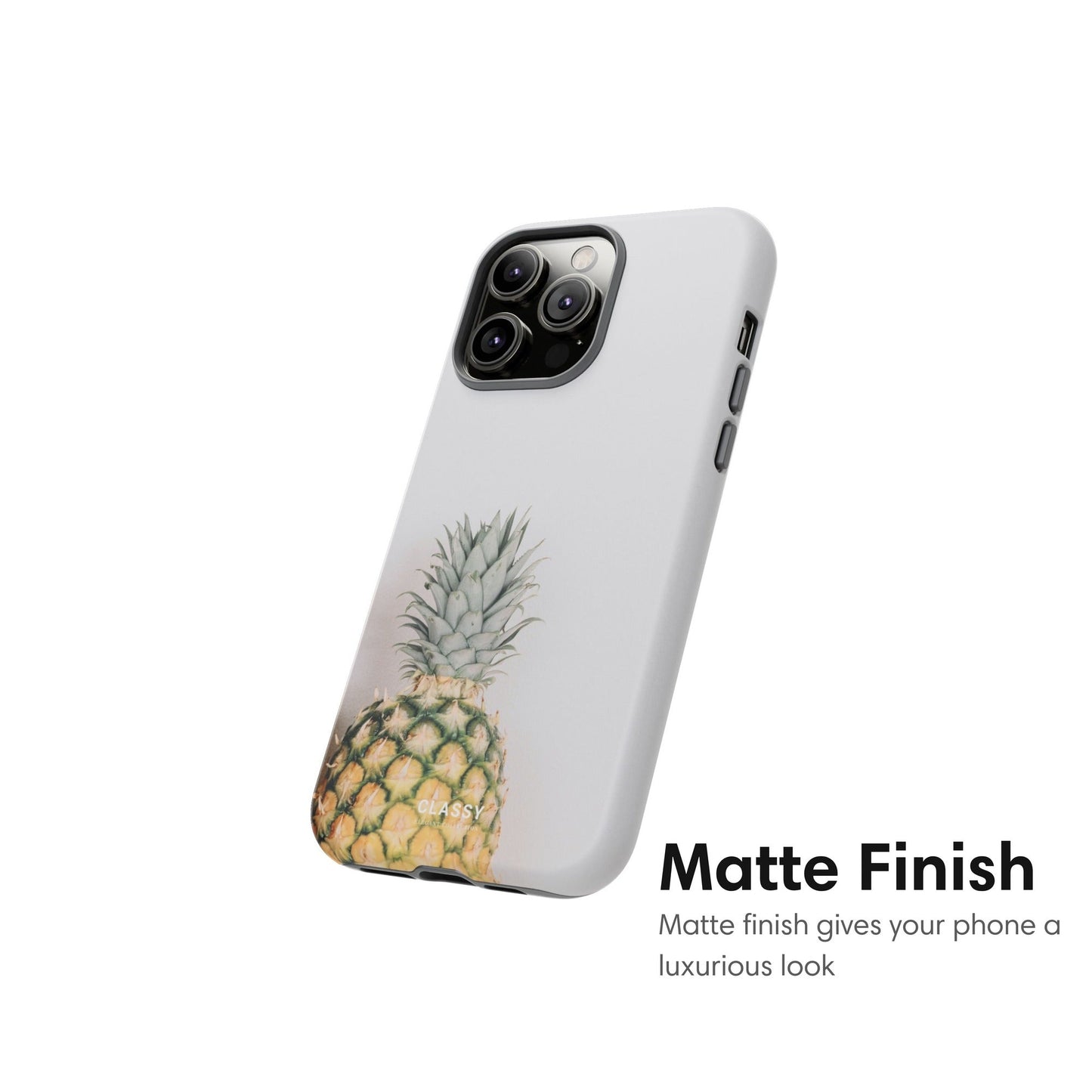 Pineapple Tough Case - Classy Cases - Phone Case - iPhone 17 - Glossy - 