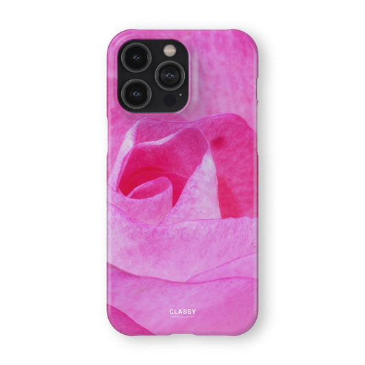 Pink Flower Snap Case - Classy Cases - Phone Case - iPhone 17 - Glossy - 