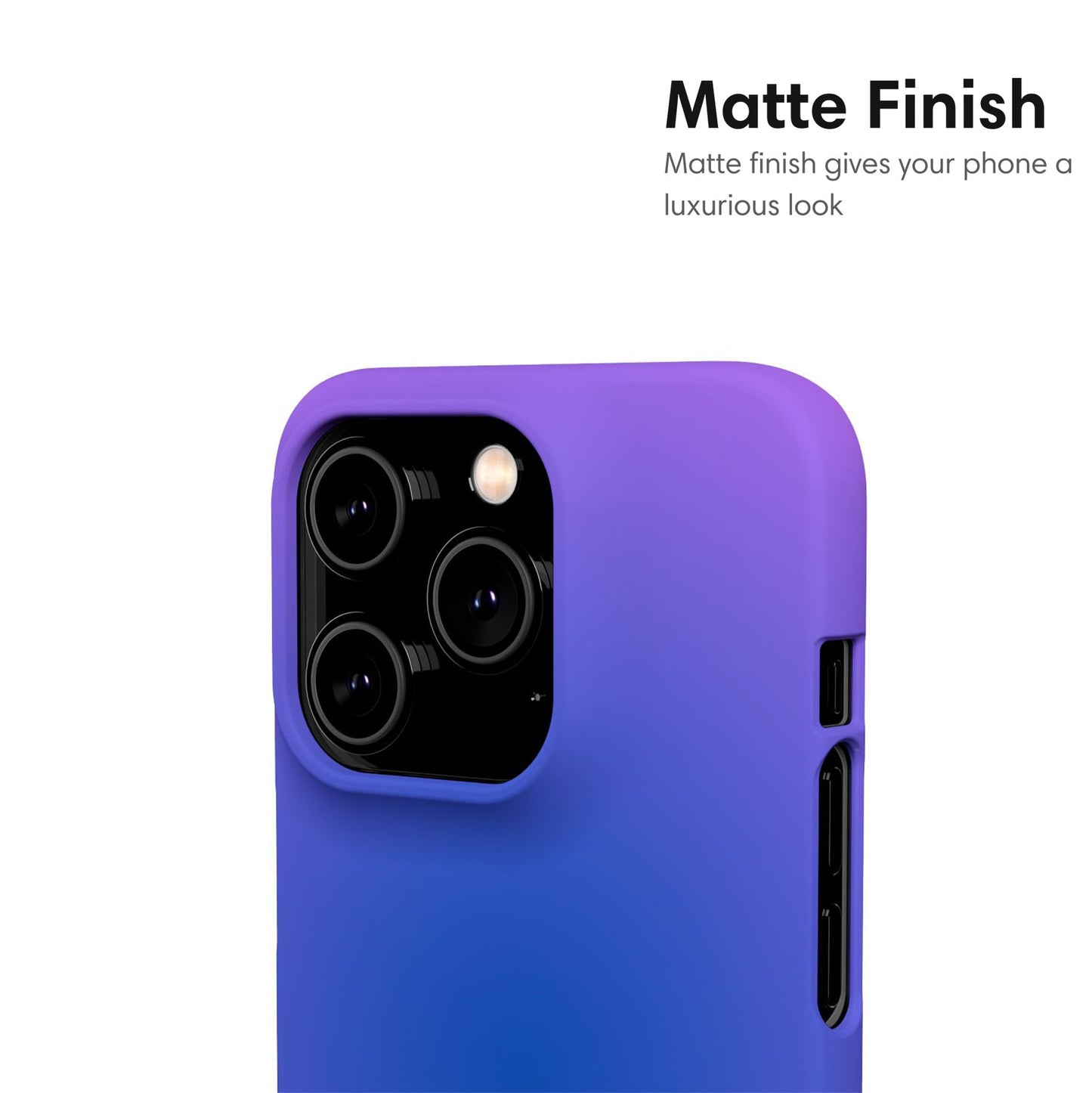 Purple and Blue Ombre Snap Case - Classy Cases - Phone Case - iPhone 17 - Glossy - 
