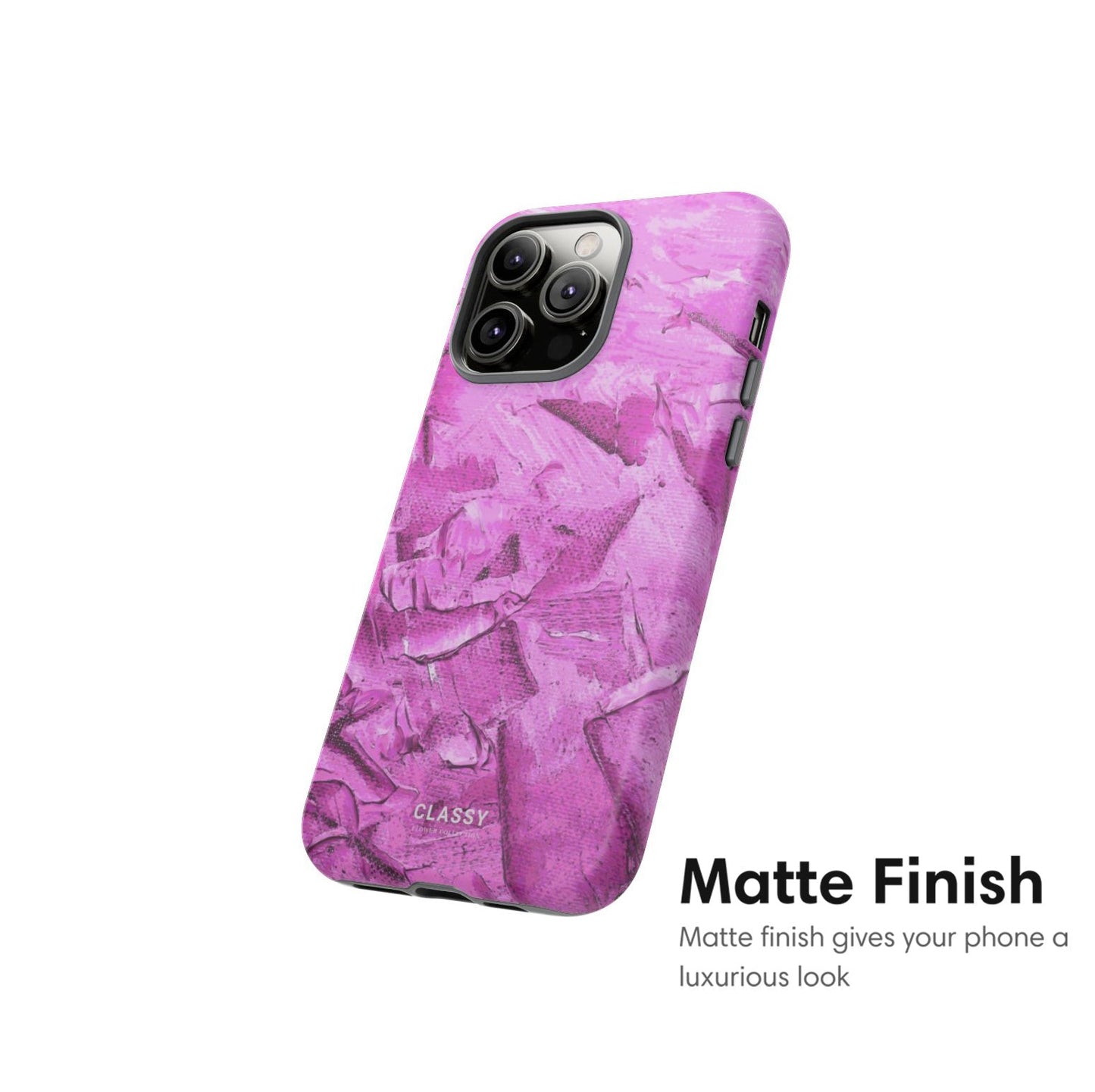 Purple Art Tough Case - Classy Cases - Phone Case - iPhone 17 - Glossy - 