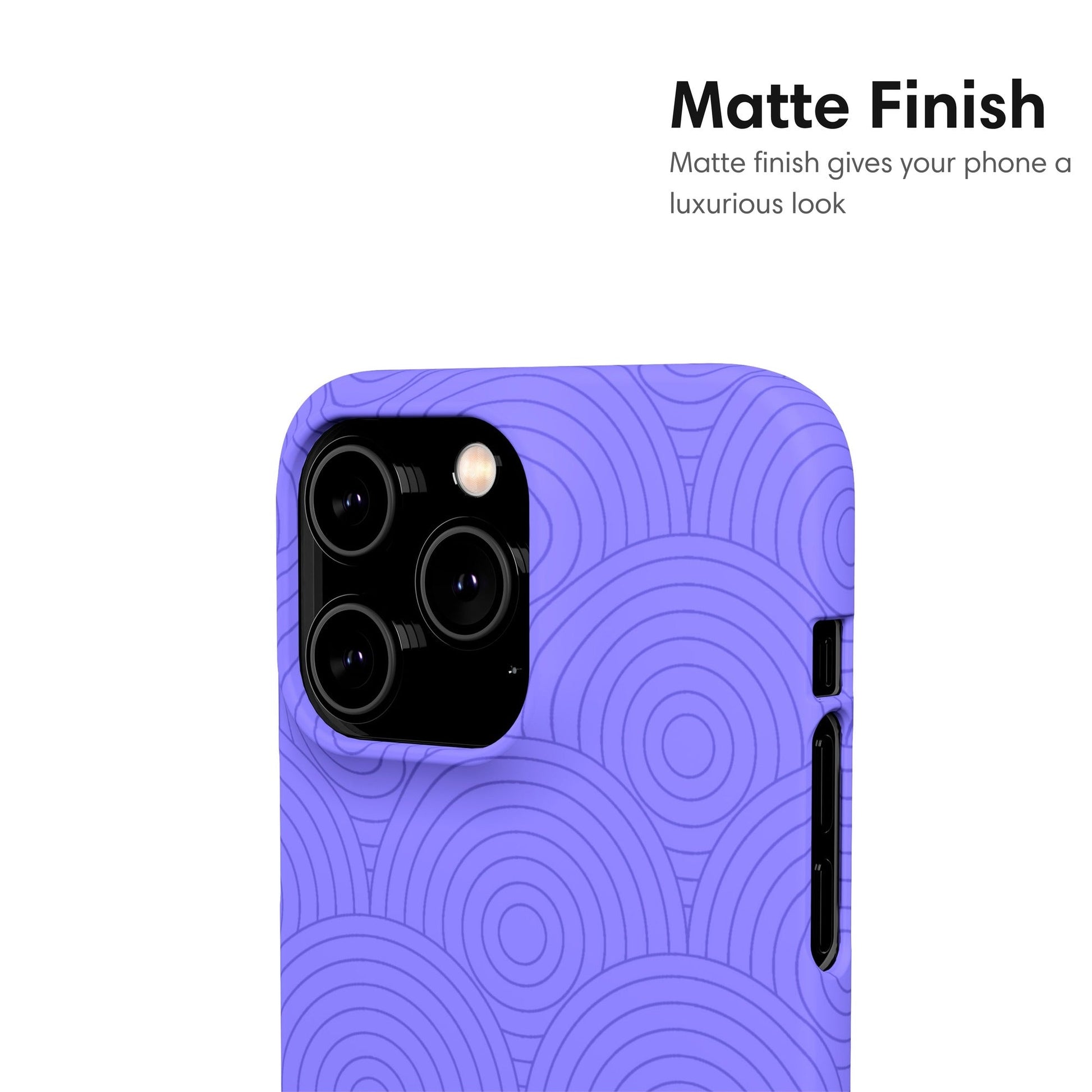 Purple Circles Snap Case - Classy Cases - Phone Case - iPhone 17 - Glossy - 