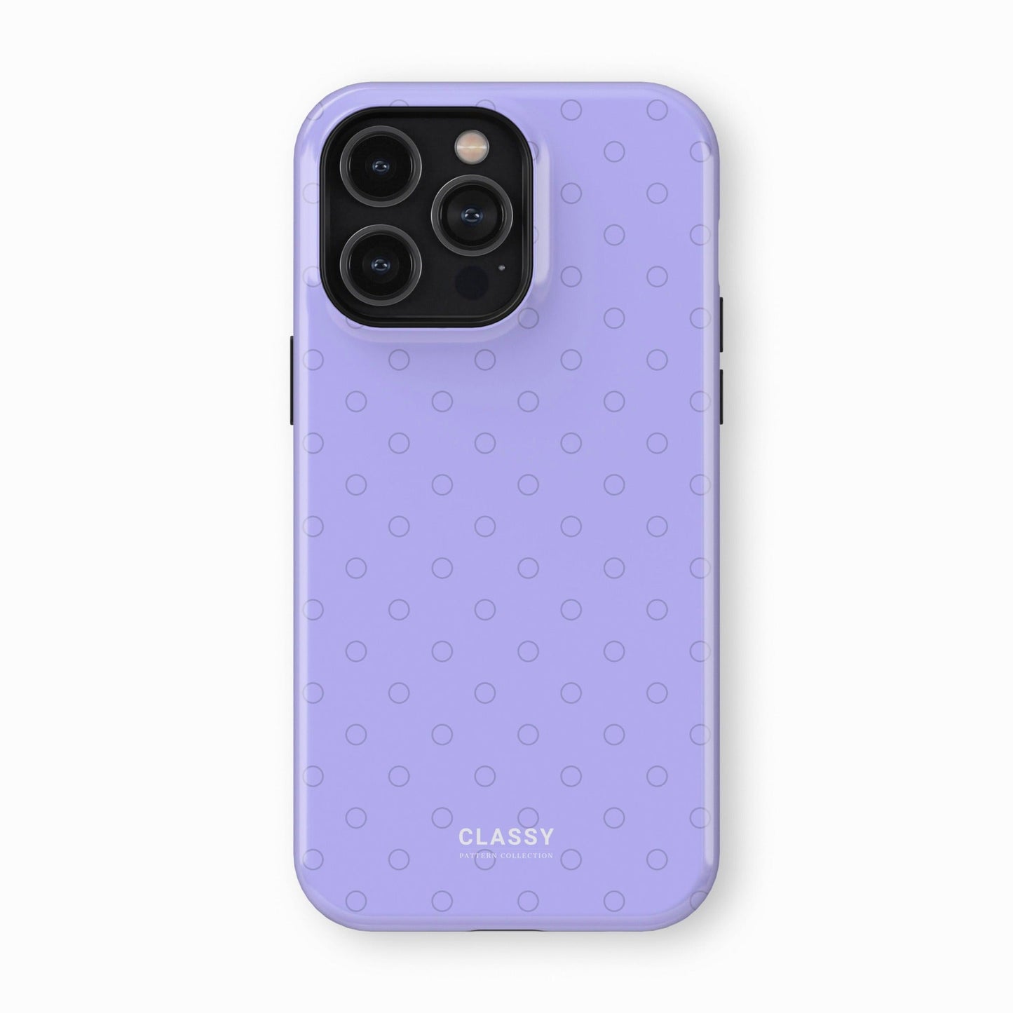 Purple Dots Tough Case - Classy Cases - Phone Case - iPhone 17 - Glossy - 