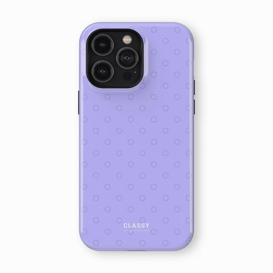 Purple Dots Tough Case - Classy Cases - Phone Case - iPhone 17 - Glossy - 